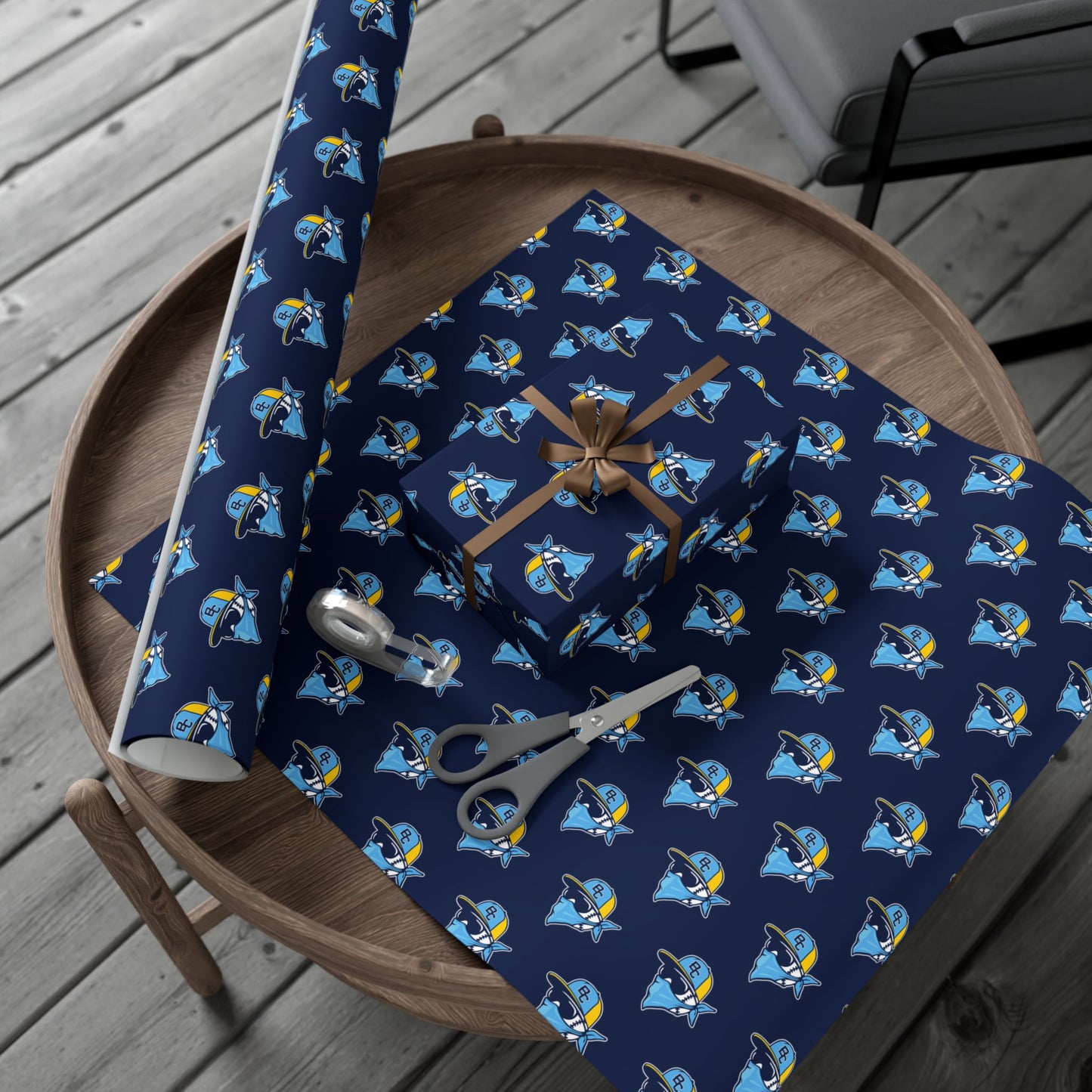 Gift Wrap Papers Bold City Bandits Baseball