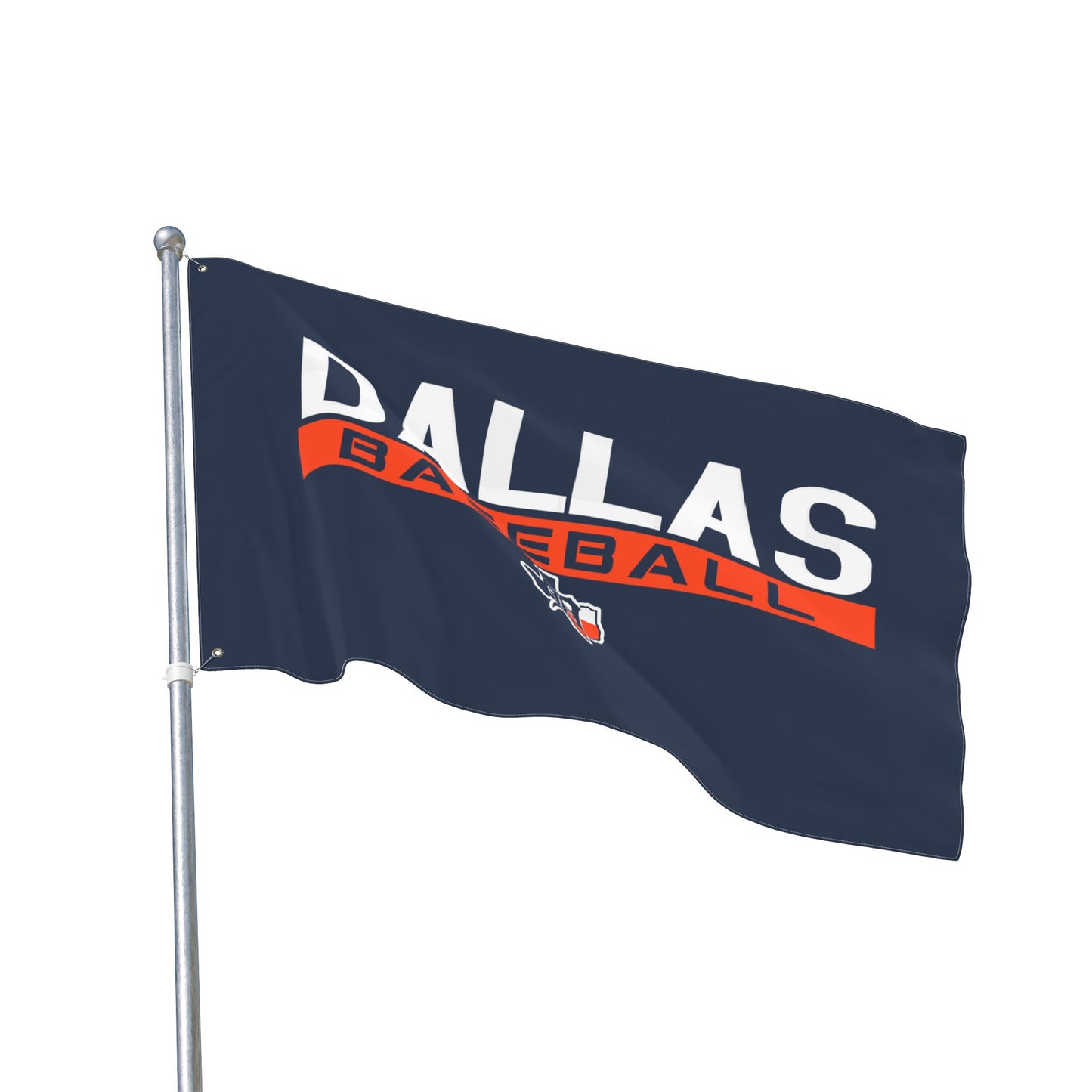 Double Sided Flag Dallas Tigers Baseball