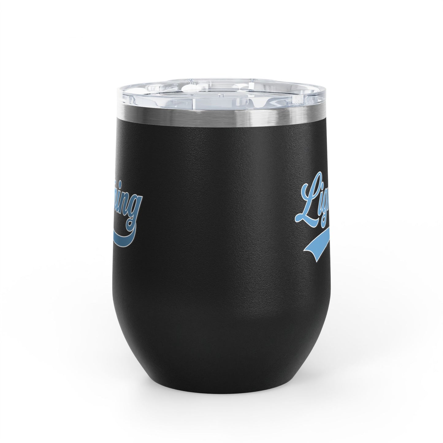 Lightning Baseball - Wine Tumbler, 12oz
