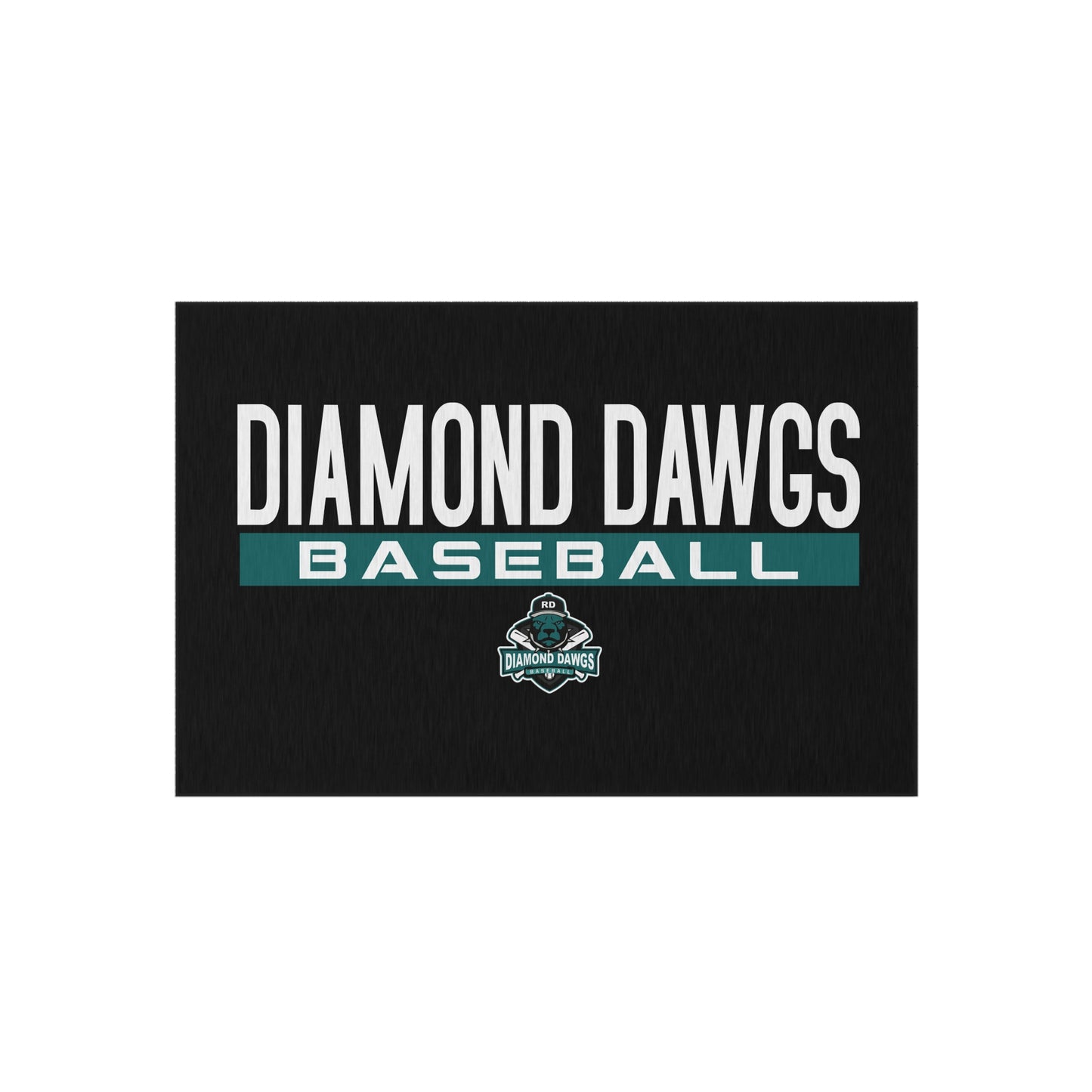 Outdoor Rug Diamond Dawgs Baseball