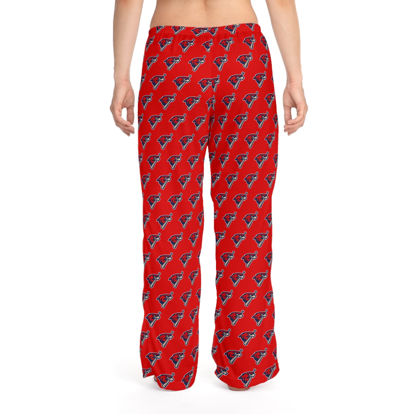 Women's Pajama Pants (AOP) MSA Redtails Baseball