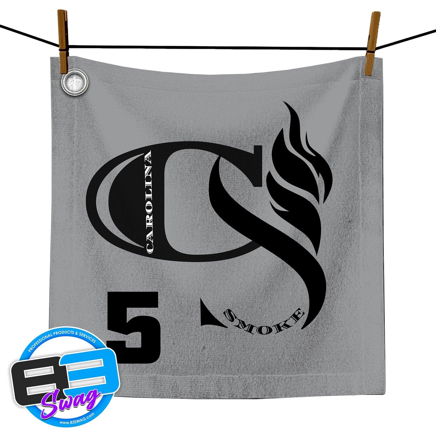 14"x14" Rally Towel - Carolina Smoke - 83Swag