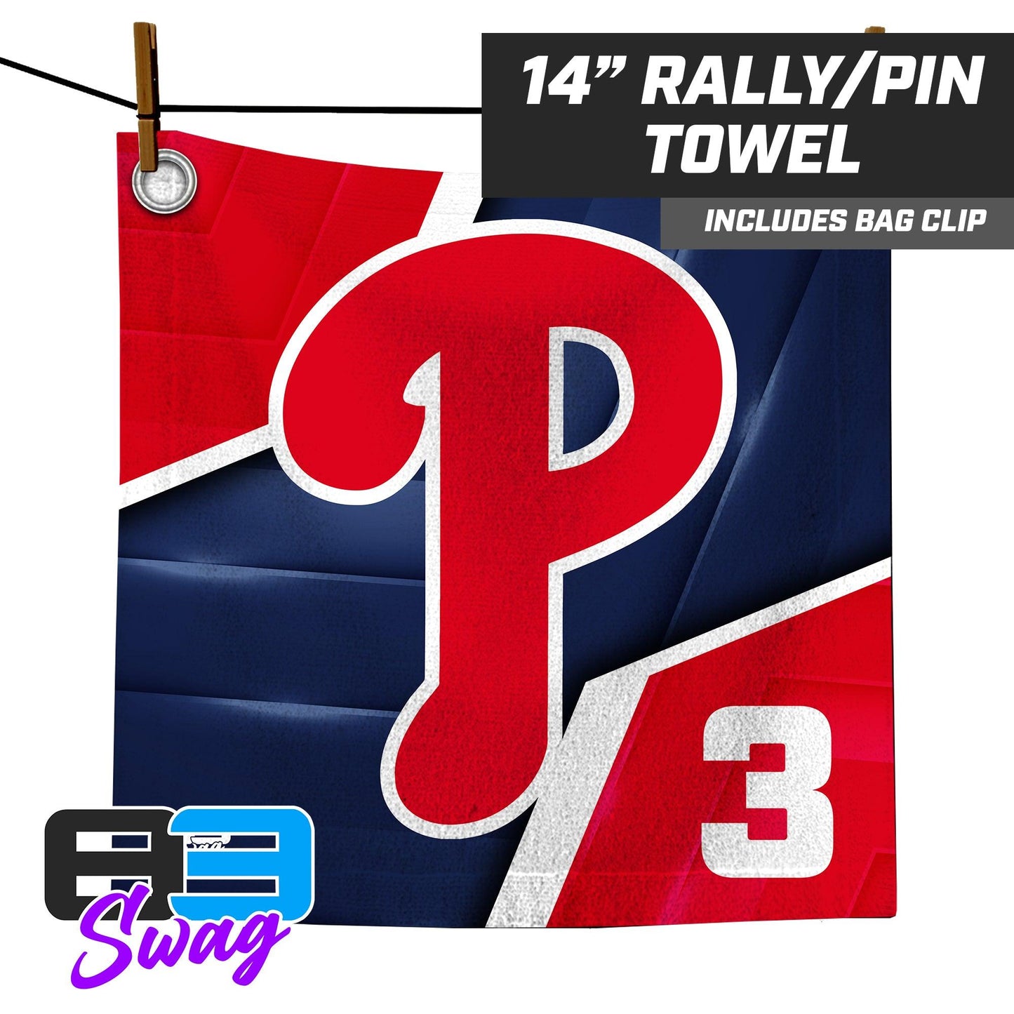 14"x14" Rally Towel - Central Alabama Prospects - 83Swag