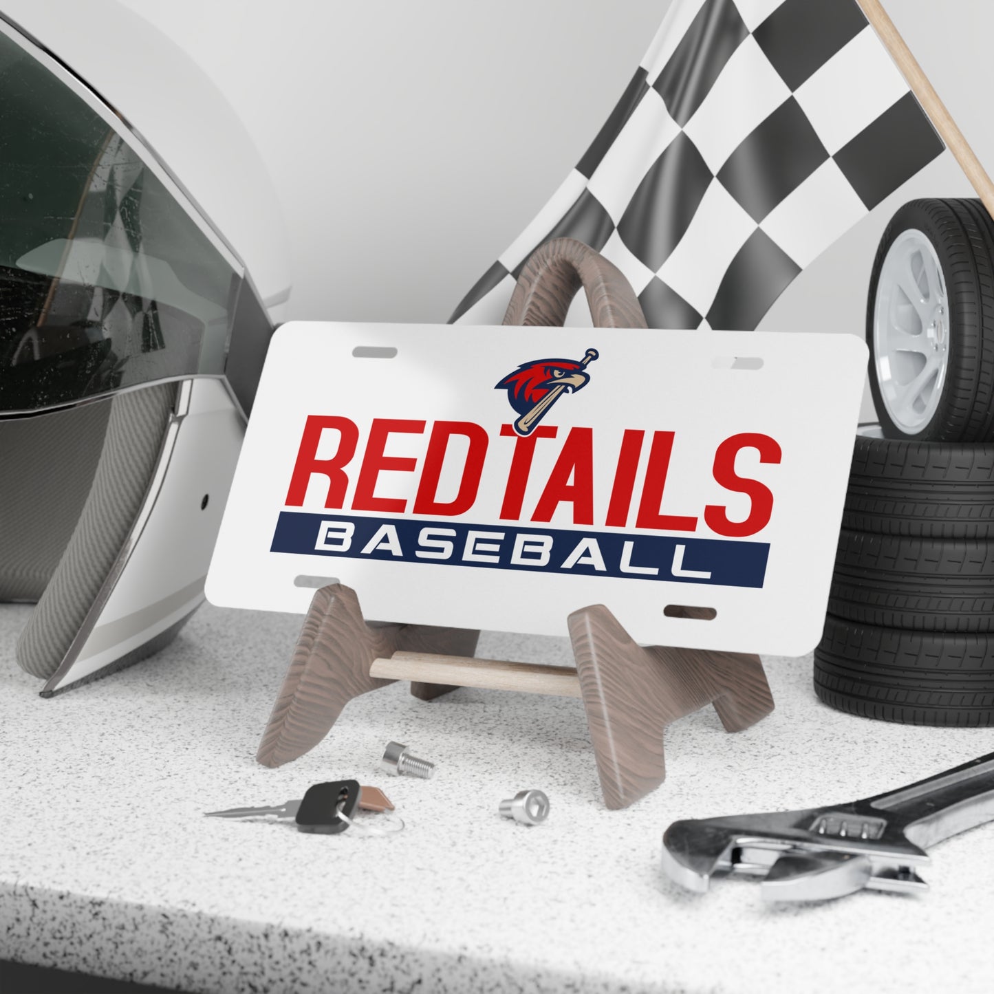Vanity Plate MSA Redtails Baseball