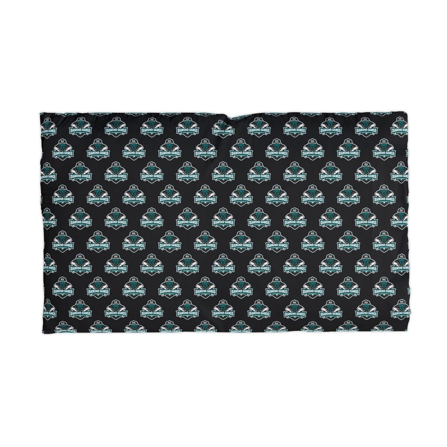 Microfiber Pillowcase Diamond Dawgs Baseball