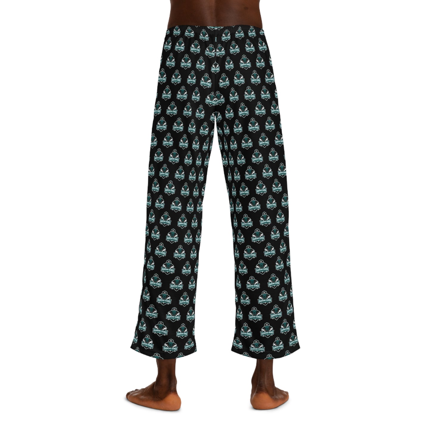 Men's Pajama Pants (AOP) Diamond Dawgs Baseball