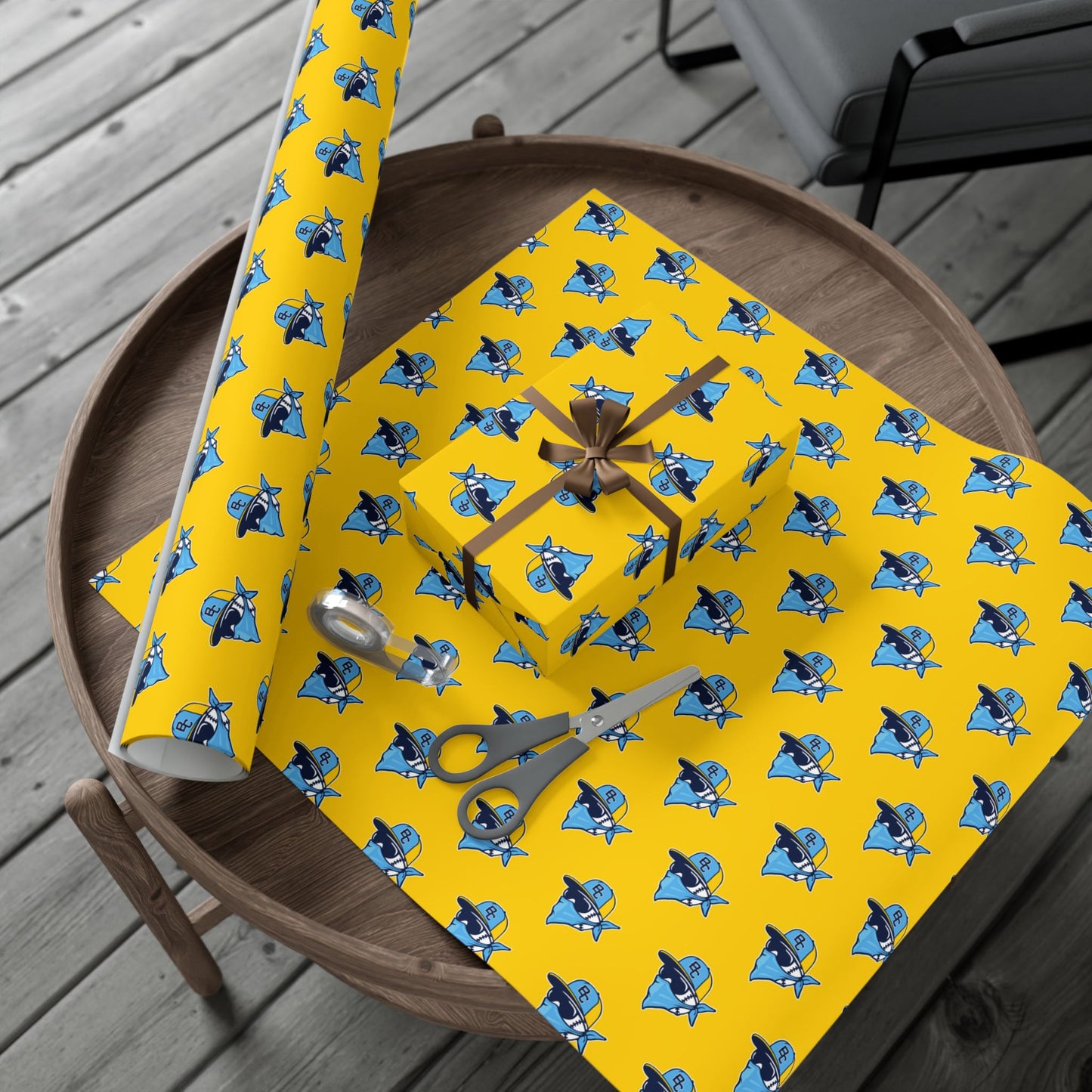 Gift Wrap Papers Bold City Bandits Baseball
