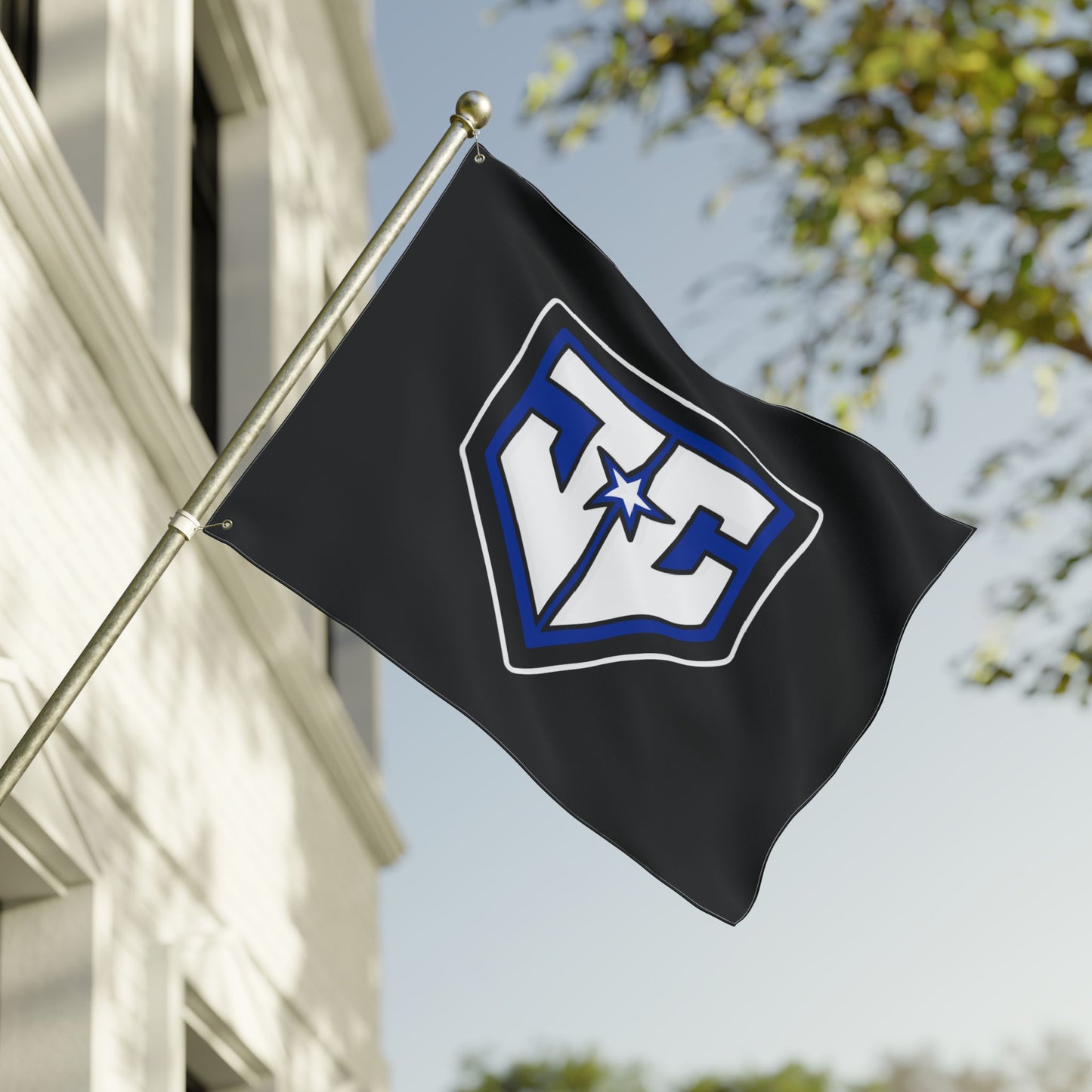 Double Sided Flag JCB