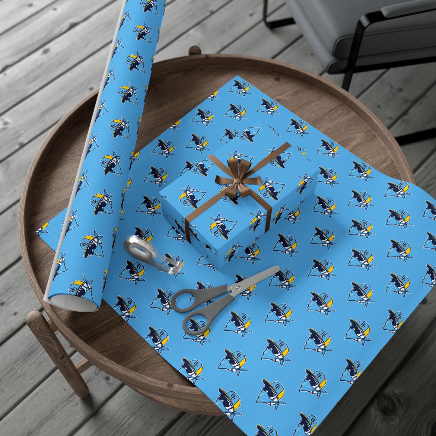 Gift Wrap Papers Bold City Bandits Baseball