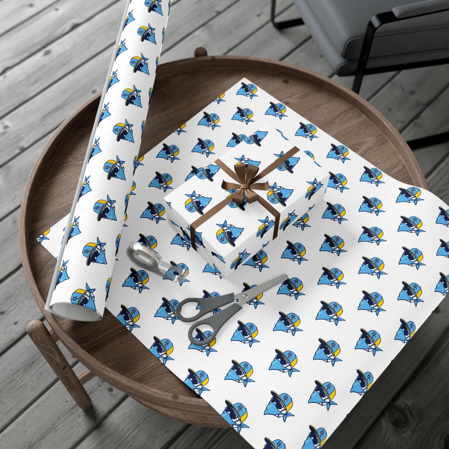 Gift Wrap Papers Bold City Bandits Baseball