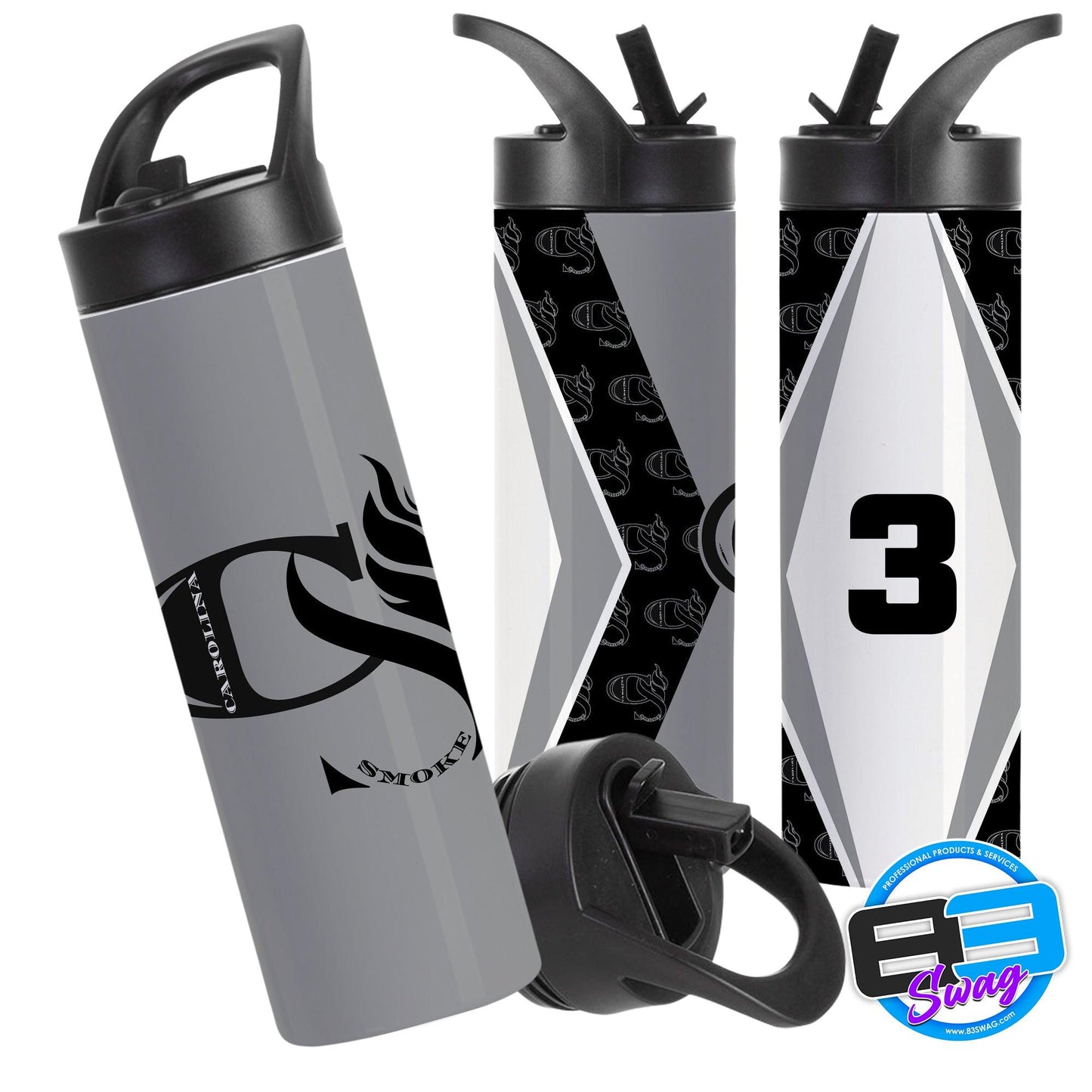 20oz Sports Tumbler - Carolina Smoke - 83Swag