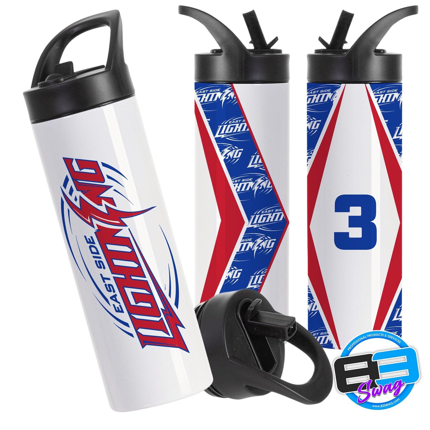 20oz Sports Tumbler - East Side Lightning - 83Swag