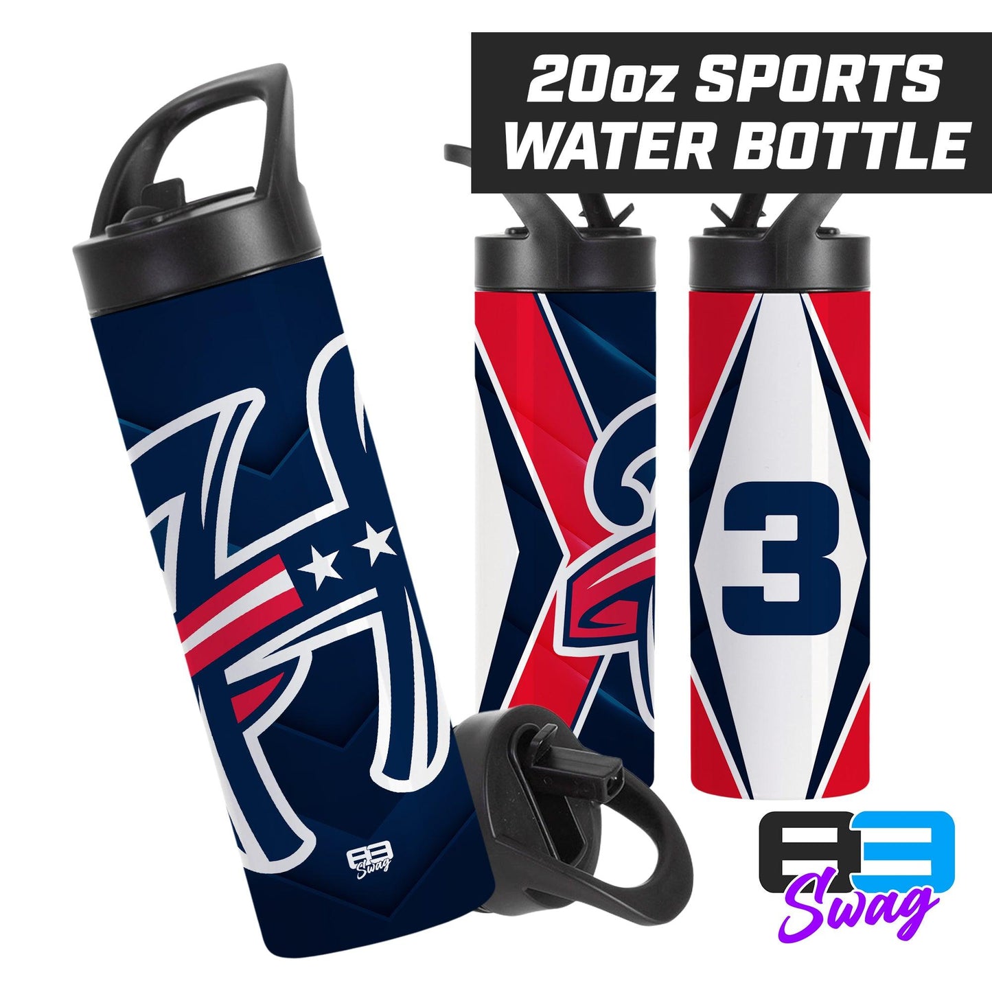 20oz Sports Tumbler - Hooten Hitters - 83Swag