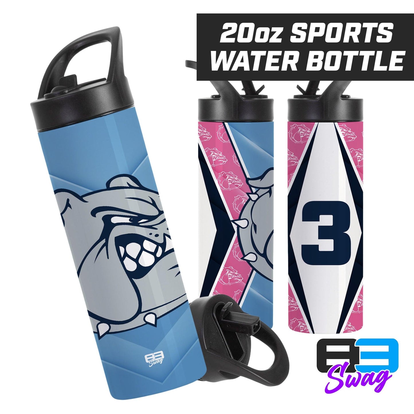 20oz Sports Tumbler - Maumelle Bulldogs Baseball 2 - 83Swag