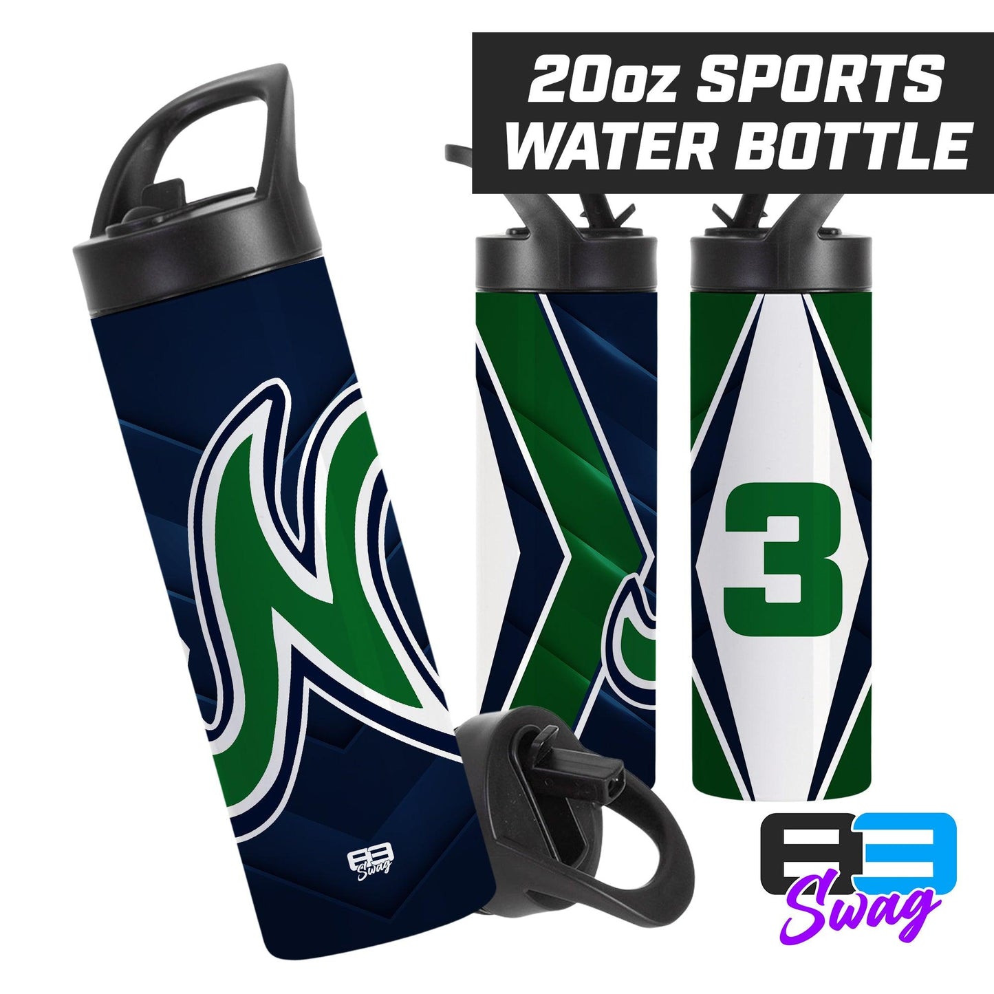 20oz Sports Tumbler - Northwood All Stars - 83Swag