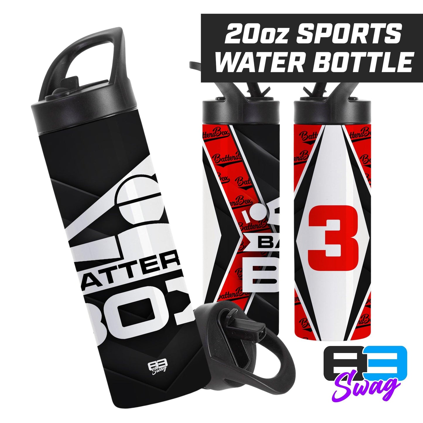 20oz Sports Tumbler - The Batters Box - 83Swag