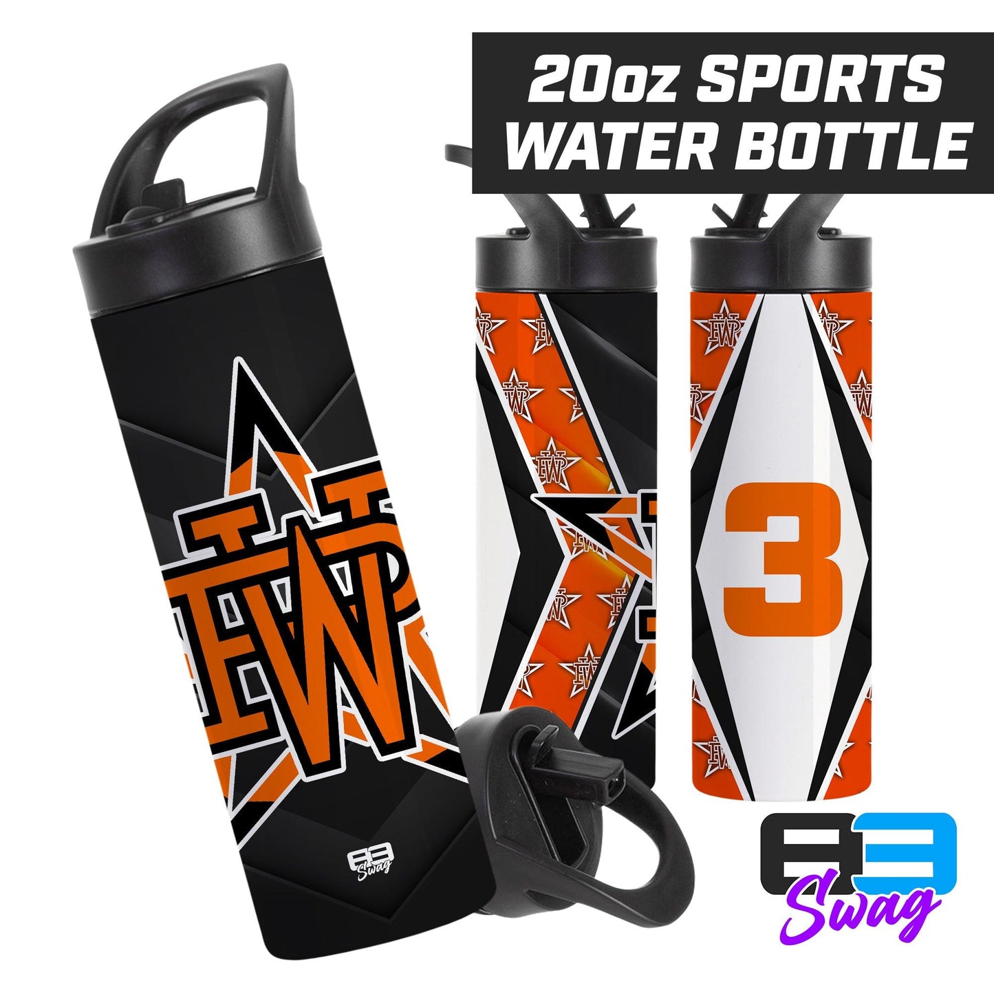 20oz Sports Tumbler - Winter Park All-Stars - 83Swag
