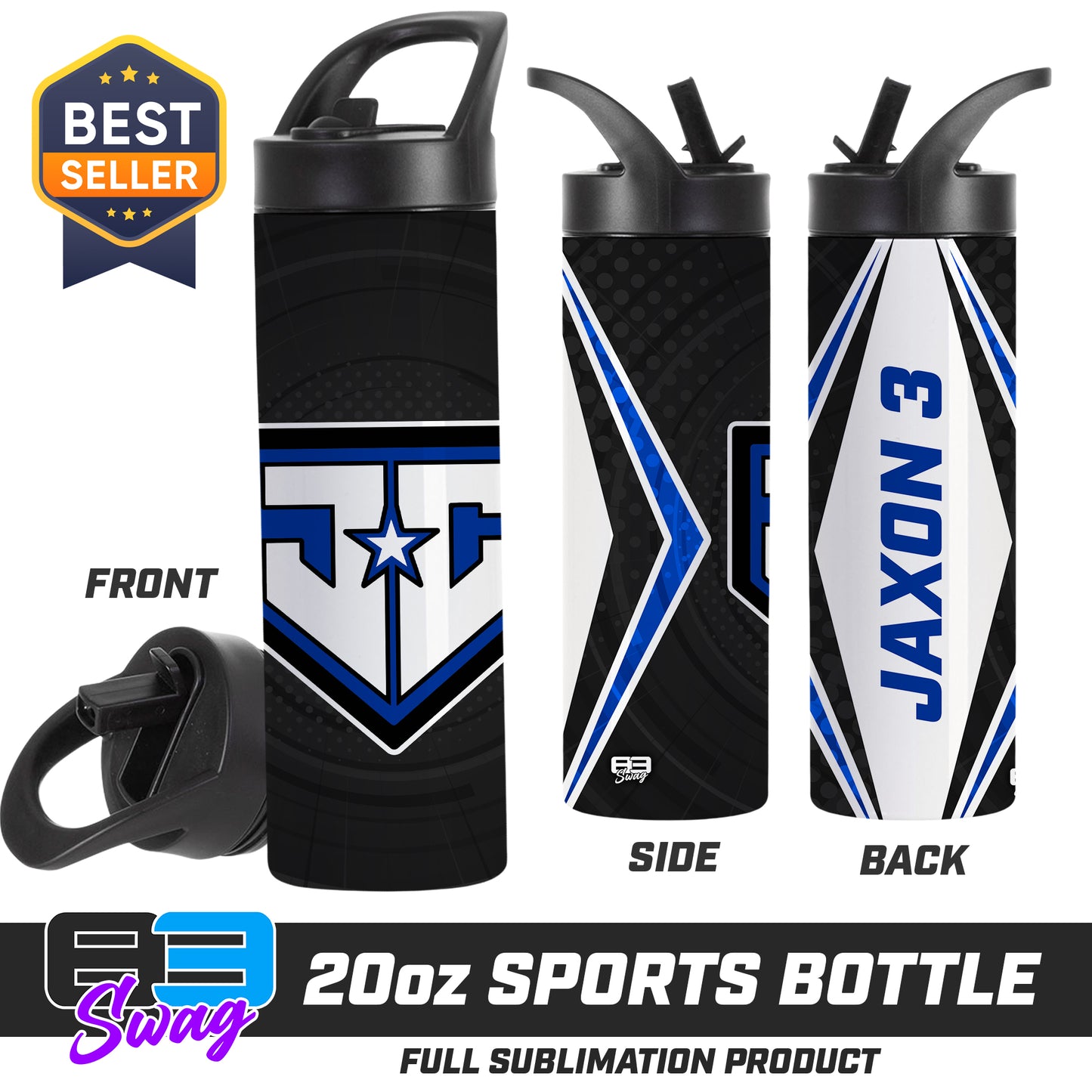 CUSTOM 20oz Sports Tumbler - JCB - Julington Creek Baseball