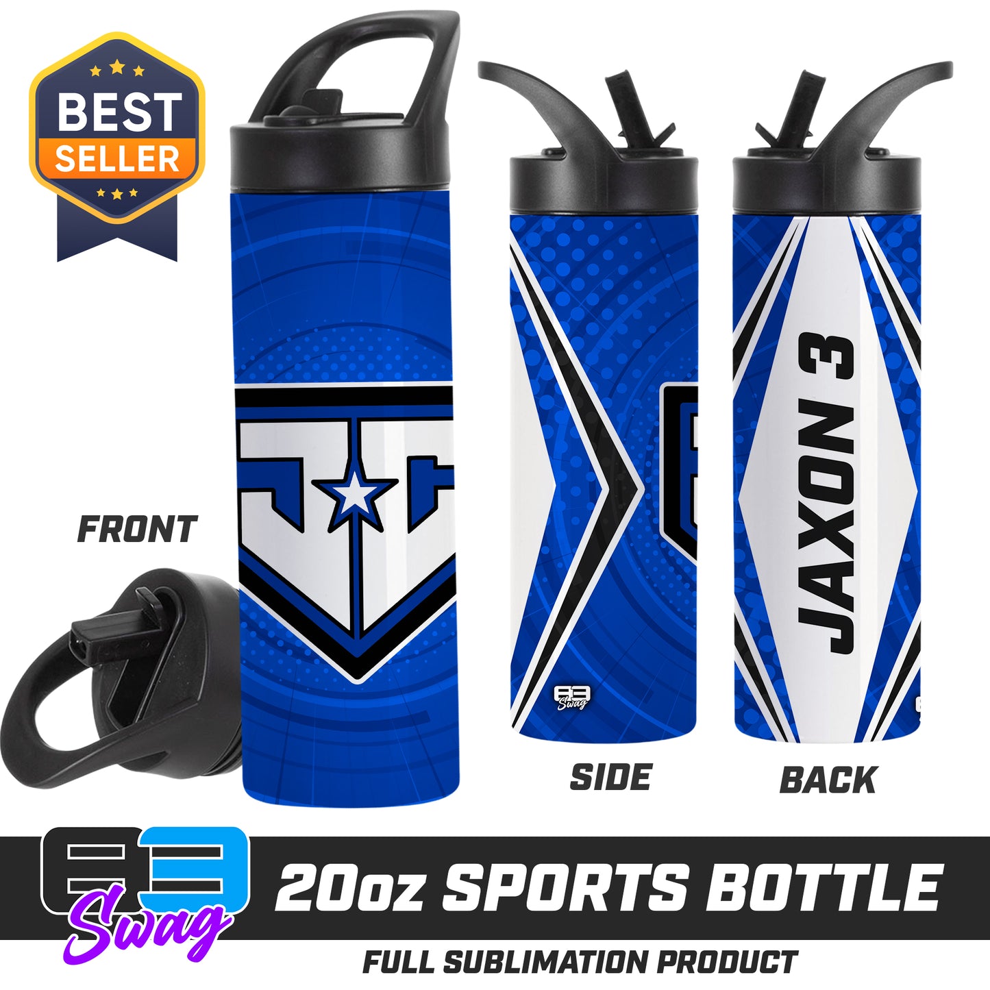 CUSTOM 20oz Sports Tumbler - JCB - Julington Creek Baseball