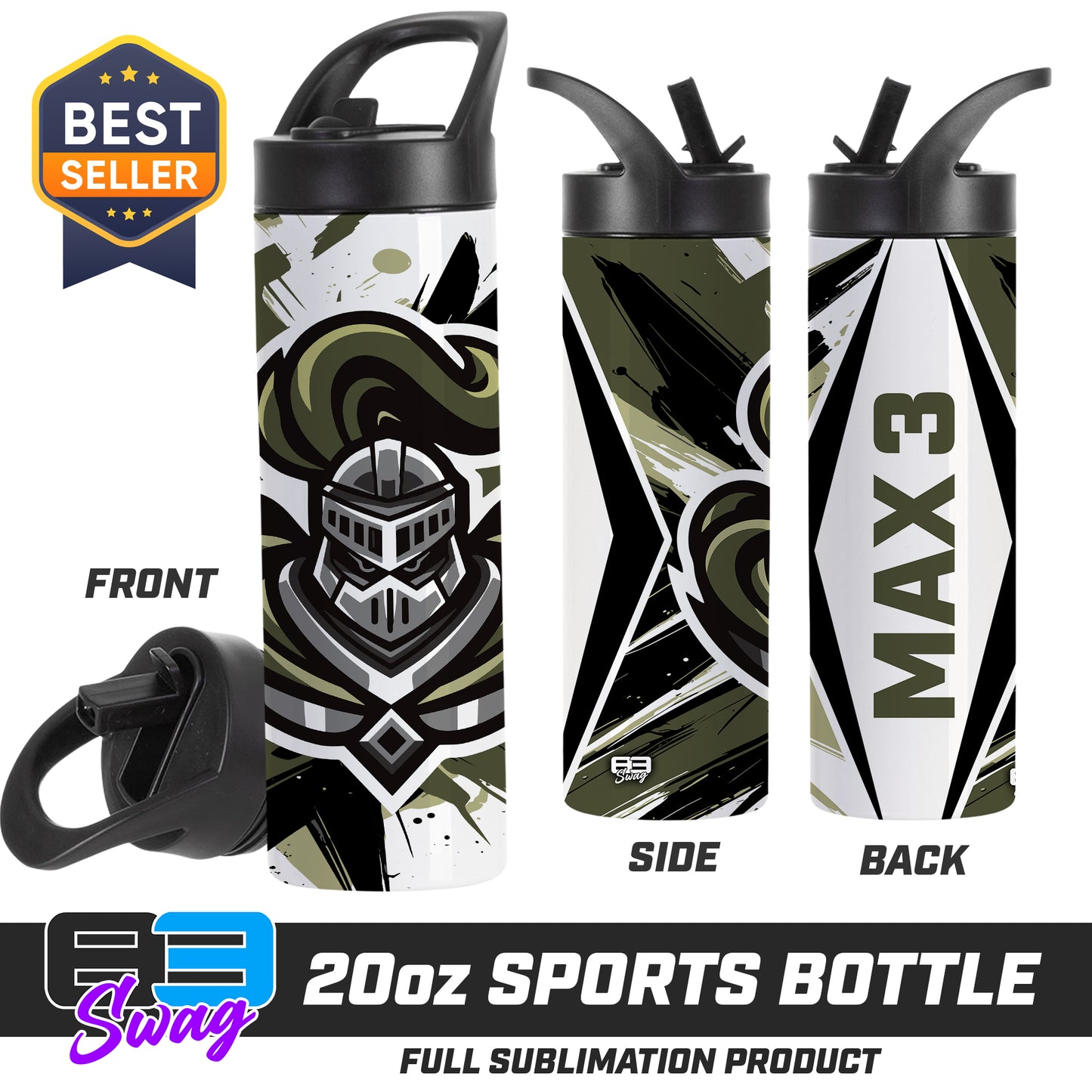 20oz Sports Tumbler - Crusaders Baseball