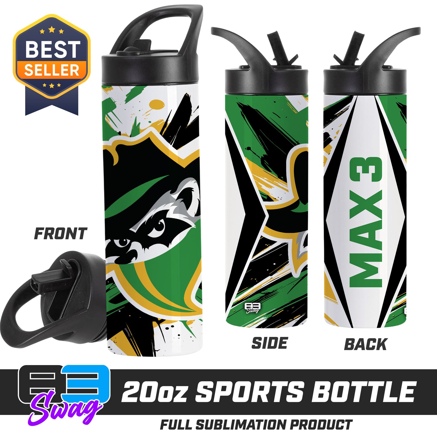 20oz Sports Tumbler - Bandits Baseball