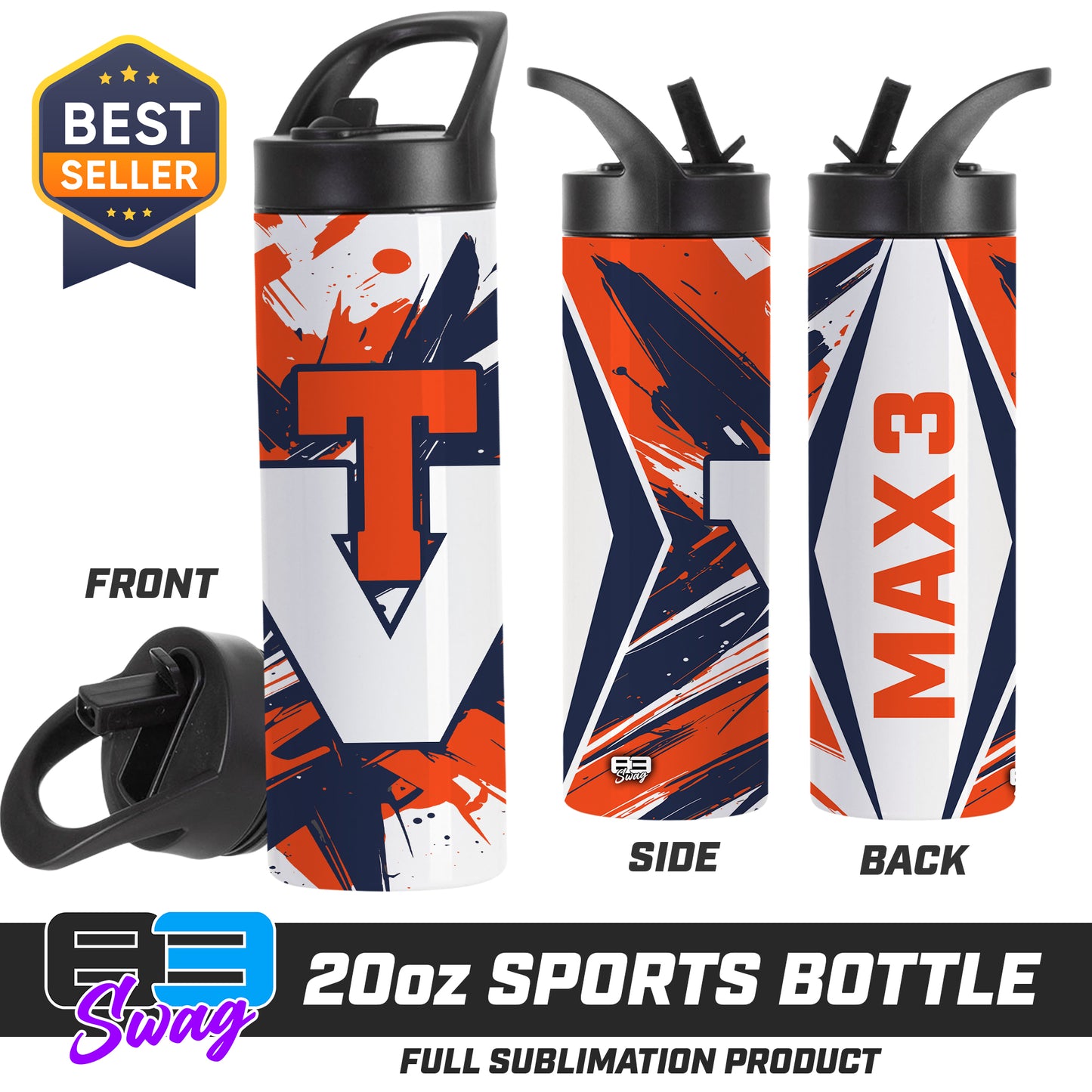 20oz Sports Tumbler - Team Virginia Baseball