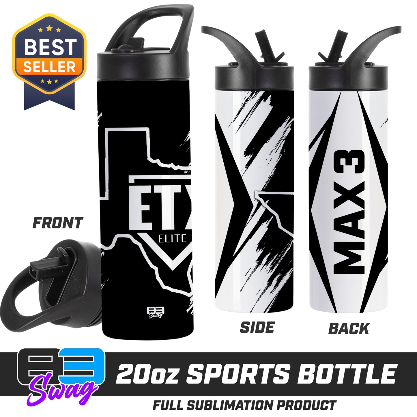 20oz Sports Tumbler - ETX Elite Softball
