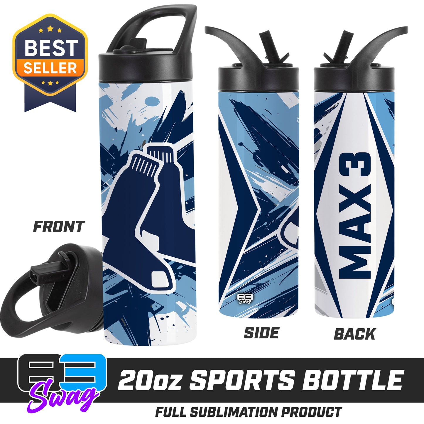 20oz Sports Tumbler - Blue Sox 2026 VERSION