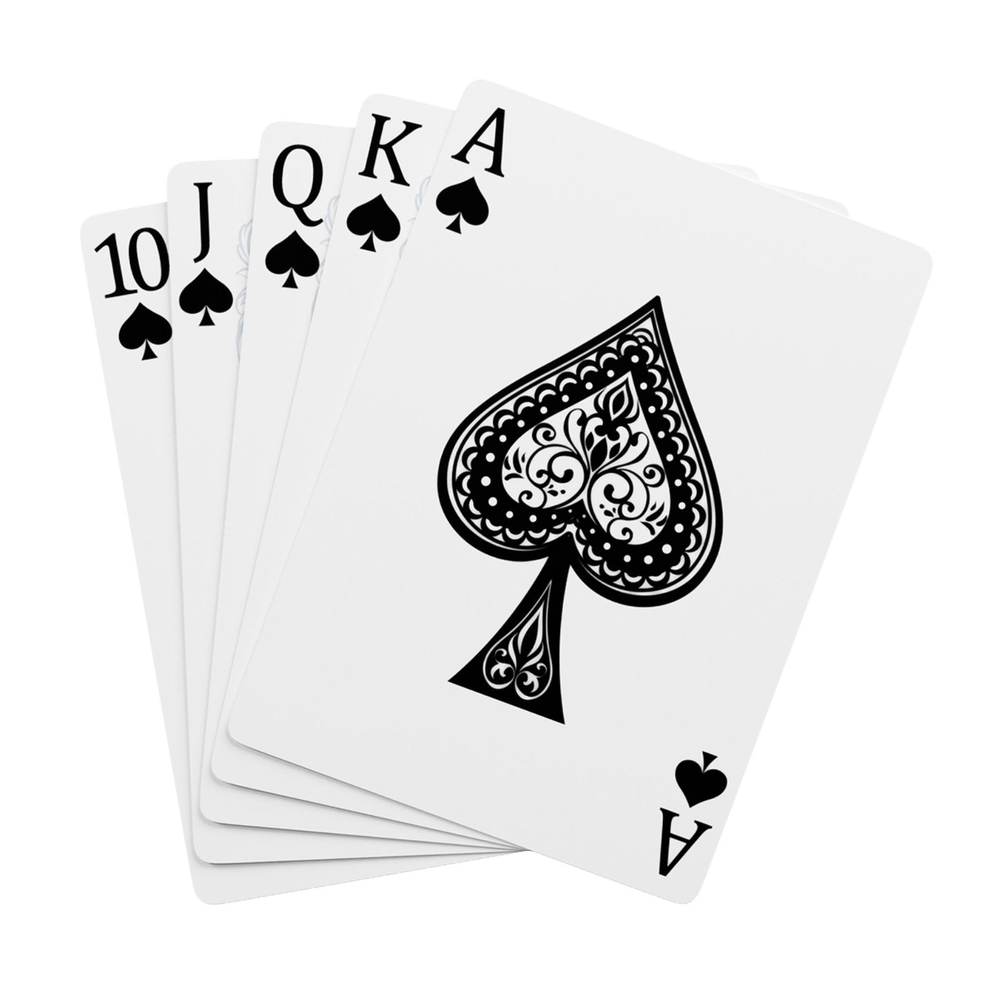 Poker Playing Cards Lightning Baseball