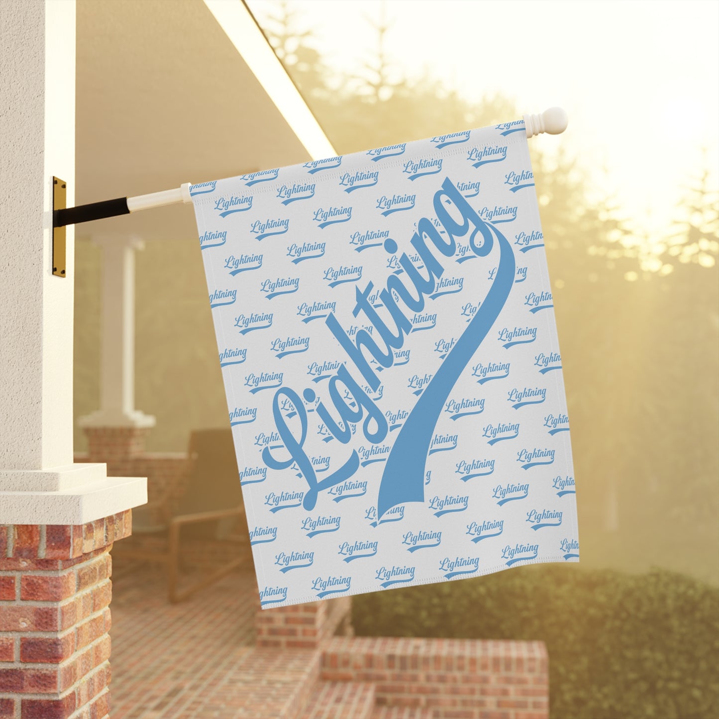 Garden & House Banner Lightning Baseball