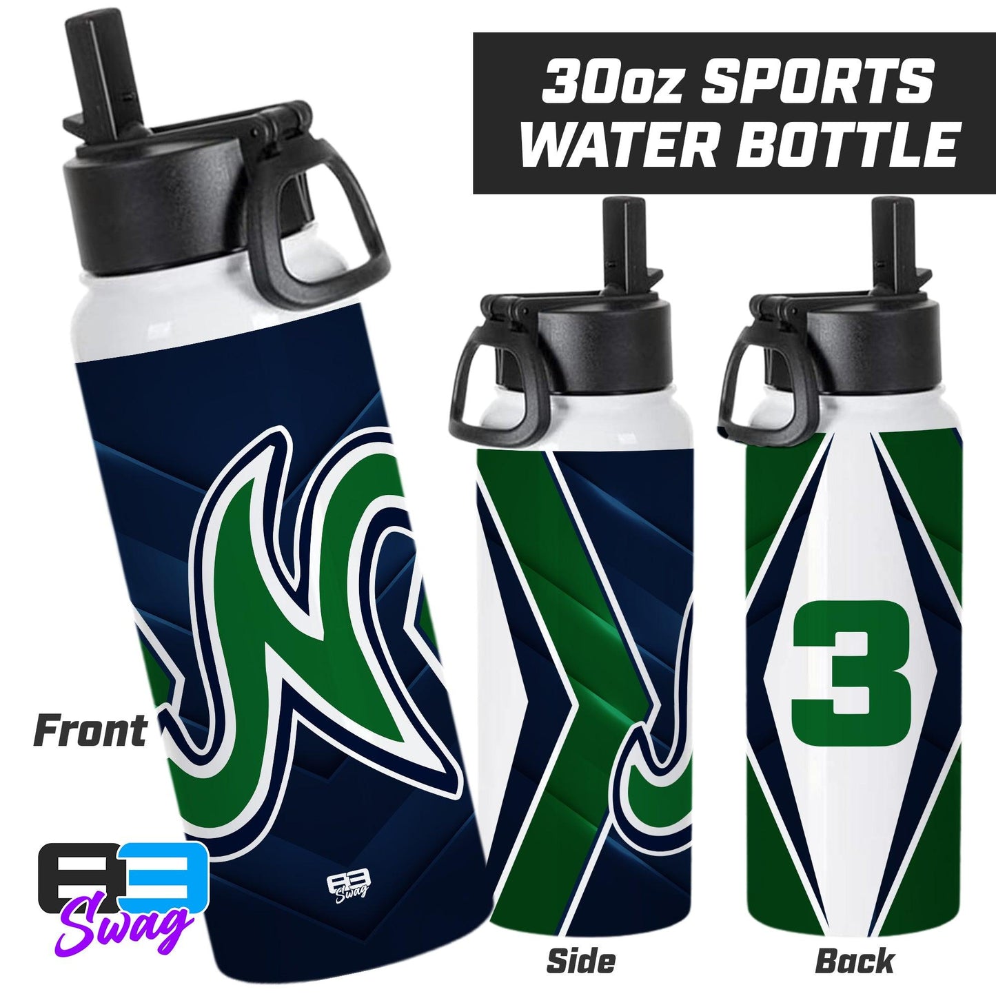30oz Sports Tumbler - Northwood All Stars - 83Swag