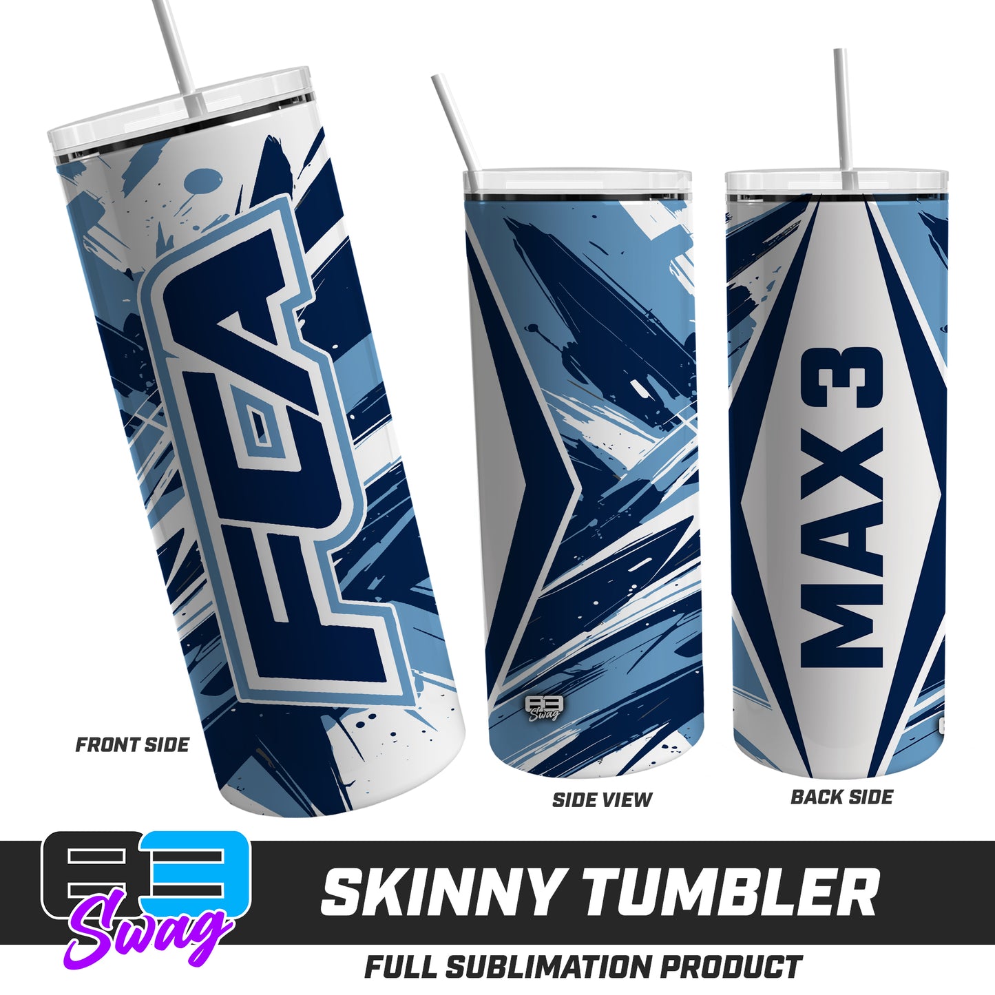 Skinny Metal Tumbler - FCA BASEBALL 2026 VERSION
