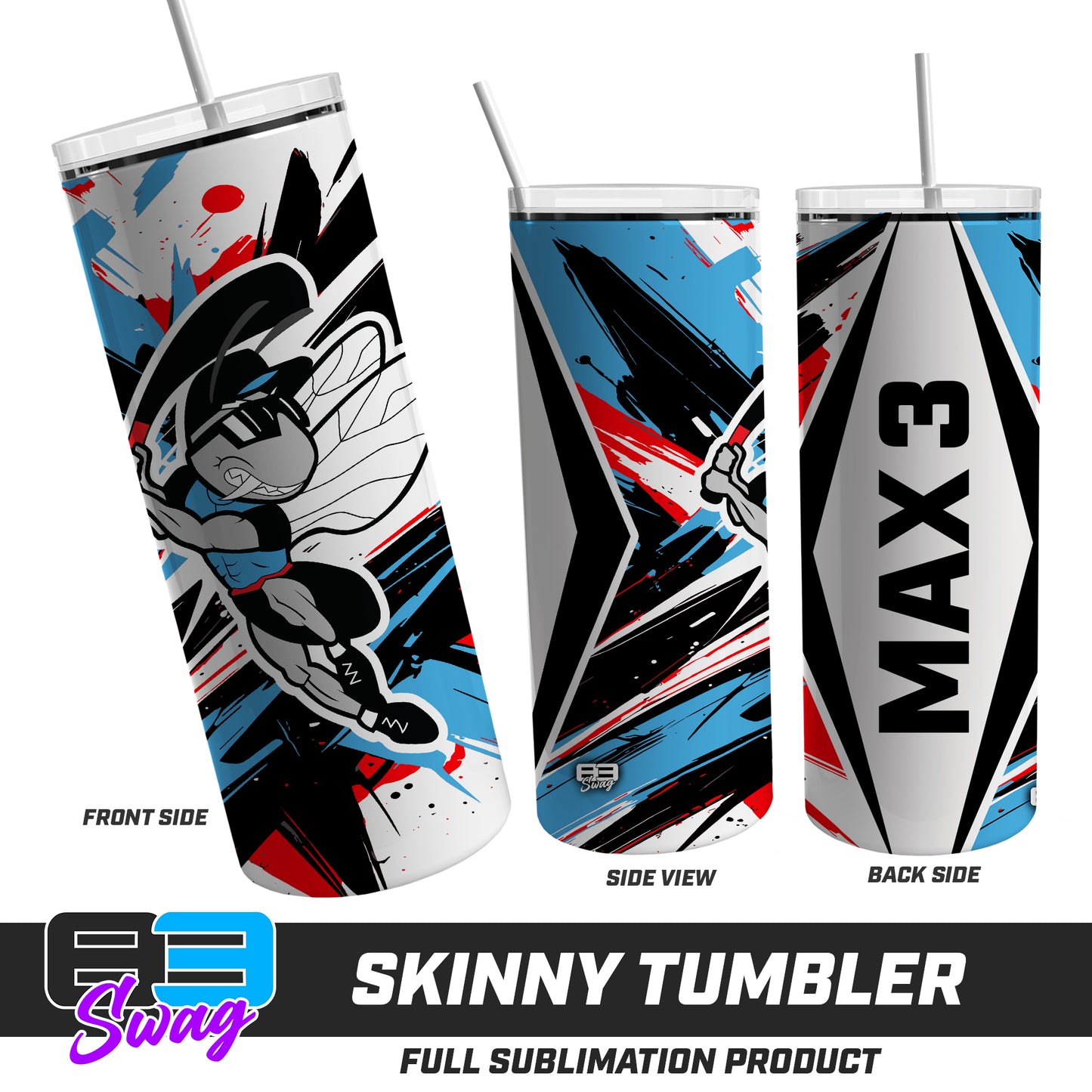 Skinny Metal Tumbler - NBC Gnats Baseball 2026 VERSION