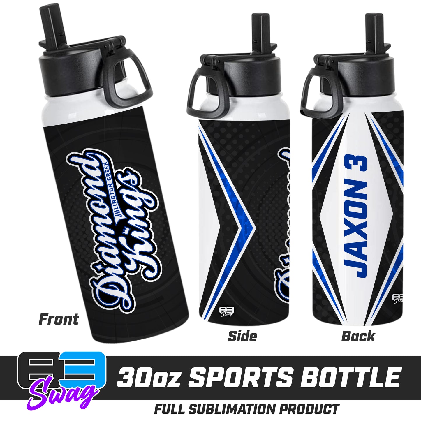 CUSTOM 30oz Sports Tumbler - JCB - Julington Creek Baseball
