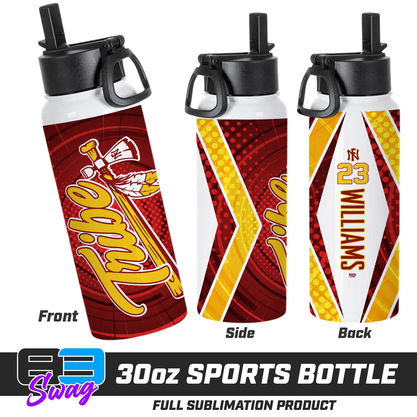 CUSTOM 30oz Sports Tumbler - North Florida Tribe