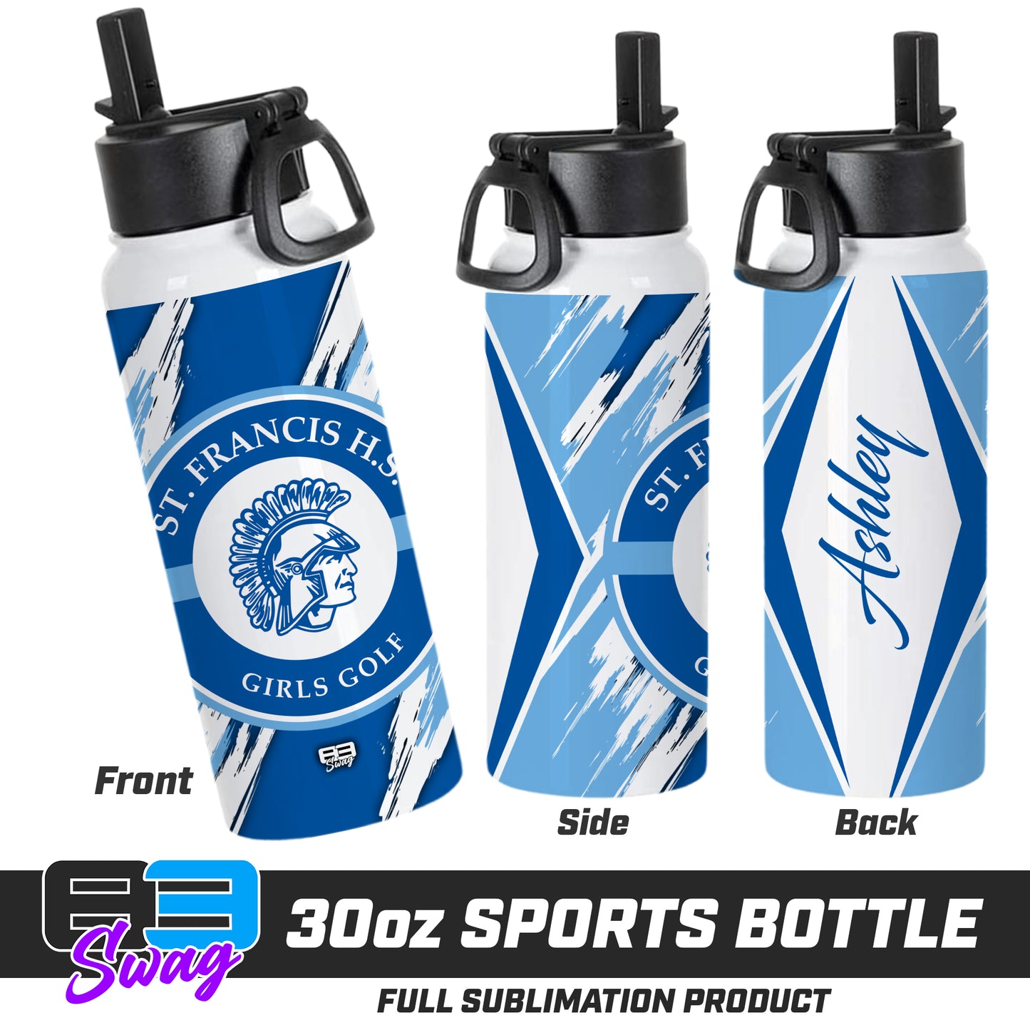 30oz Sports Tumbler - St. Francis HS Girls Golf