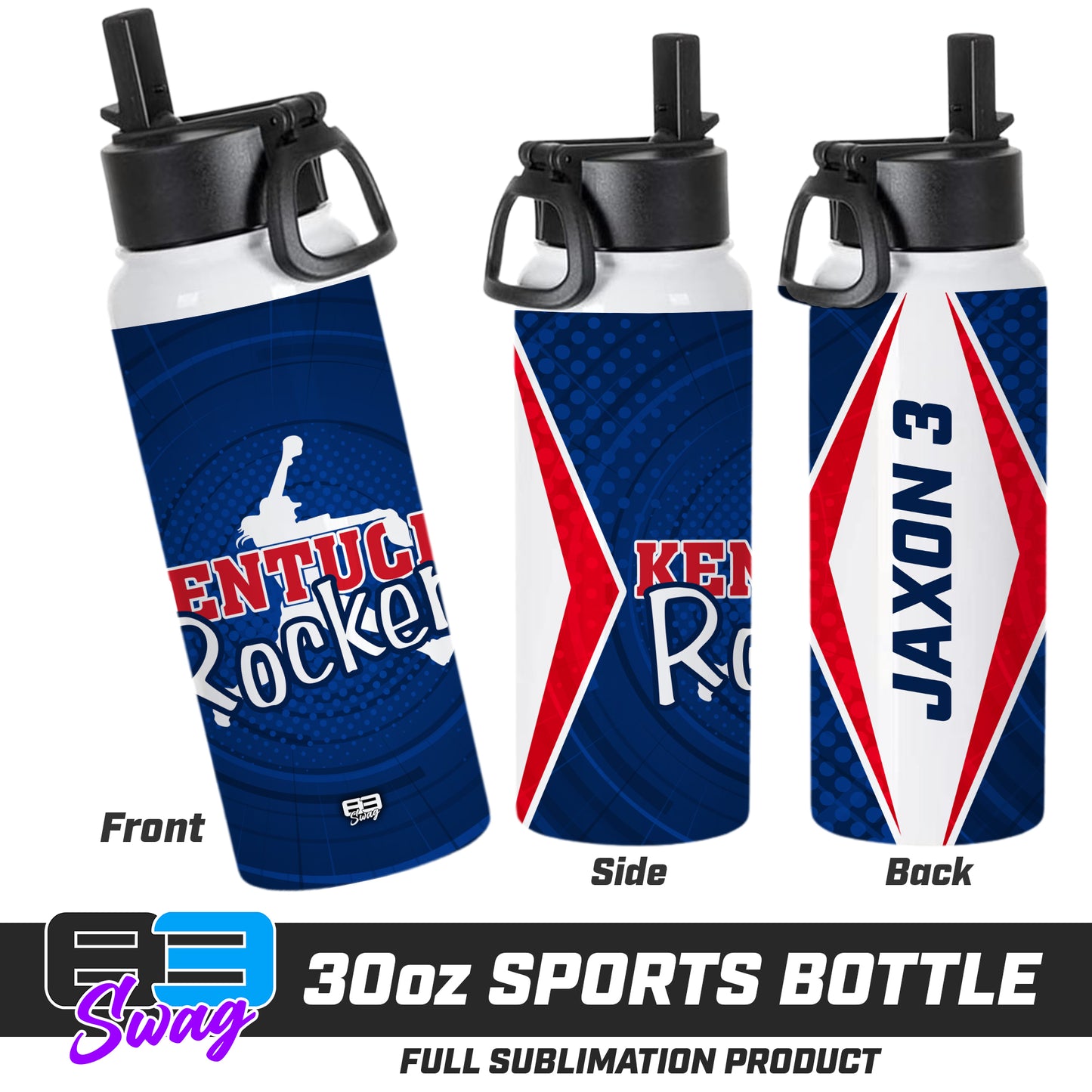 CUSTOM 30oz Sports Tumbler - KY Rockers Softball