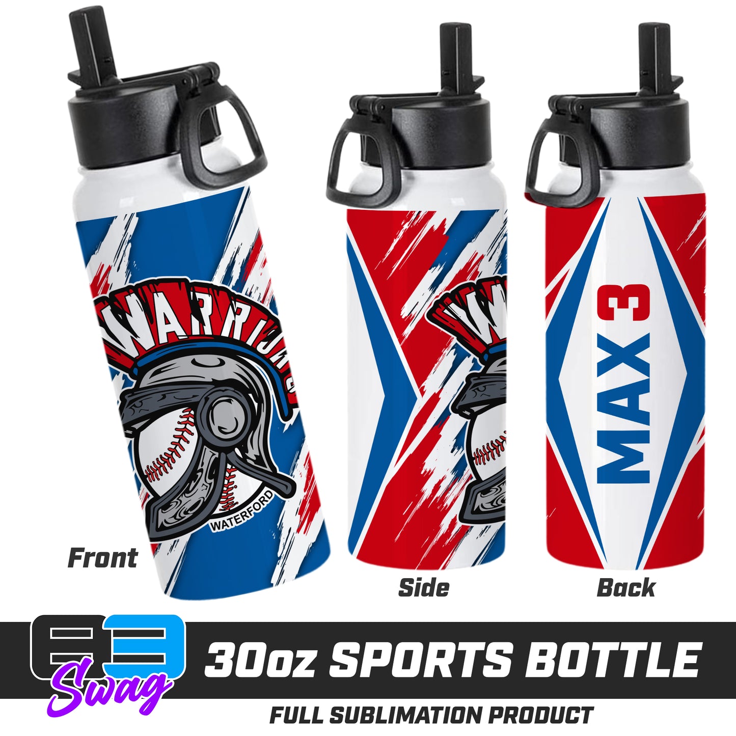 30oz Sports Tumbler - Waterford Warriors - 2024 Fall Edition