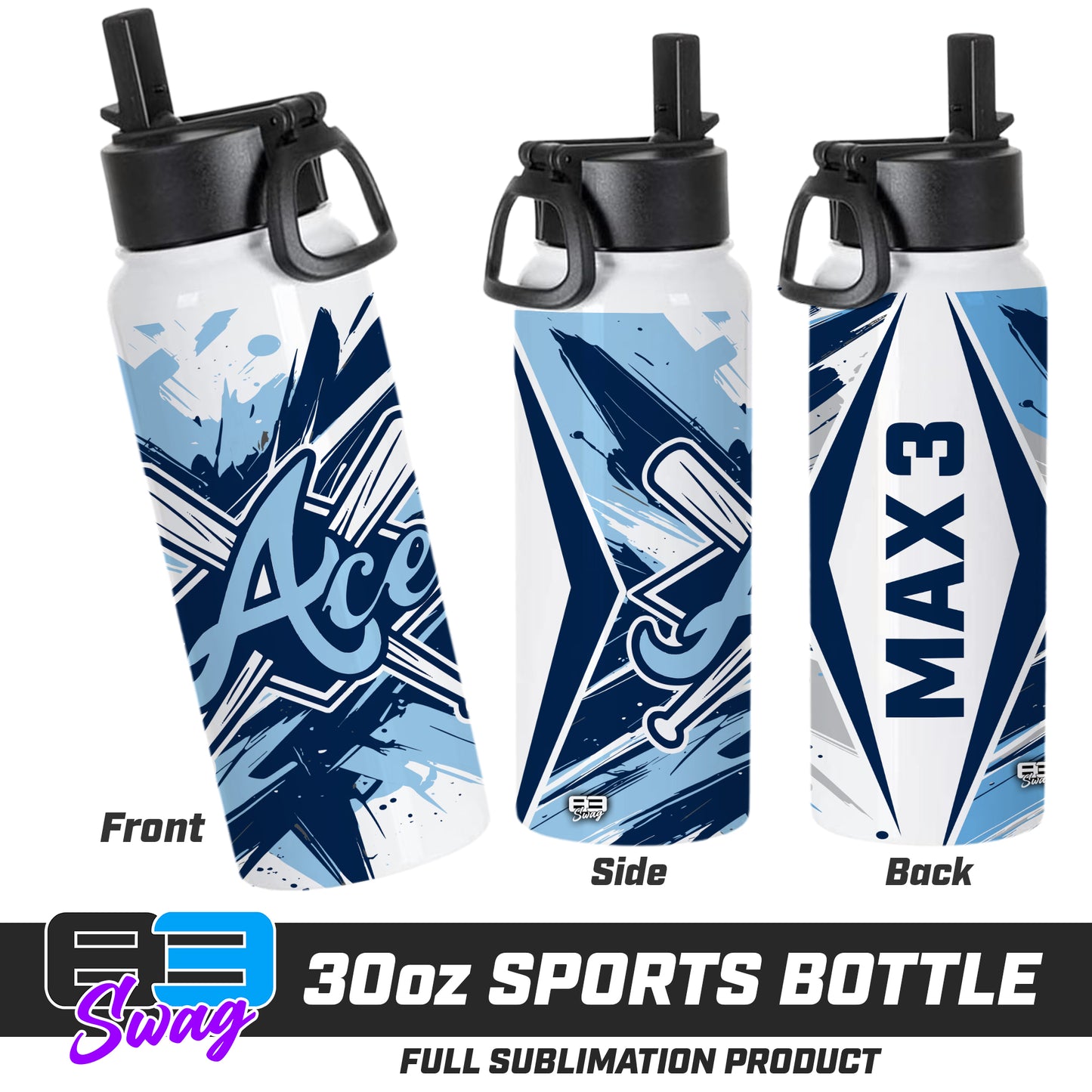 30oz Sports Tumbler - Aces Baseball