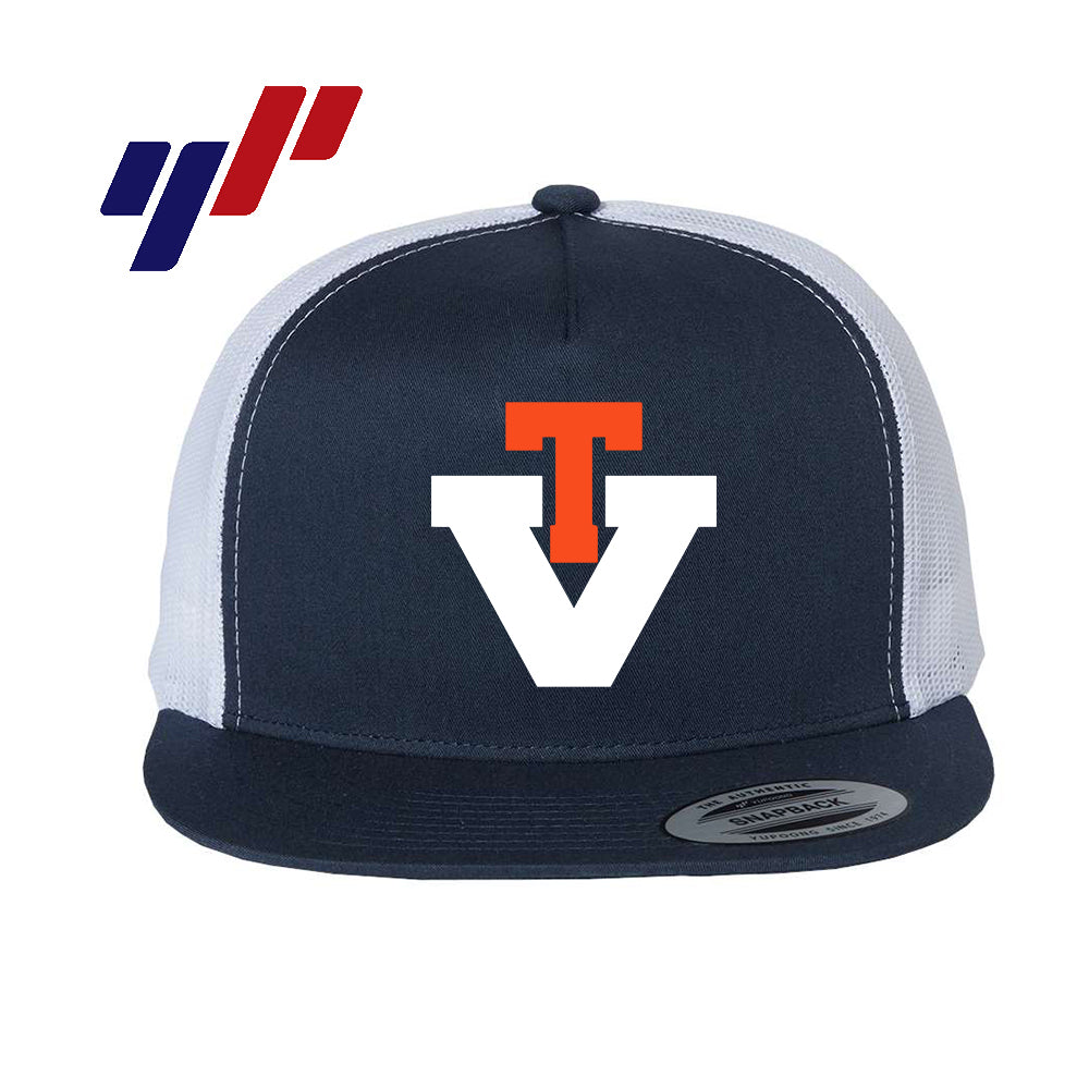 Yupoong 6006 Five-Panel Classic Trucker Cap - Team Virginia Baseball