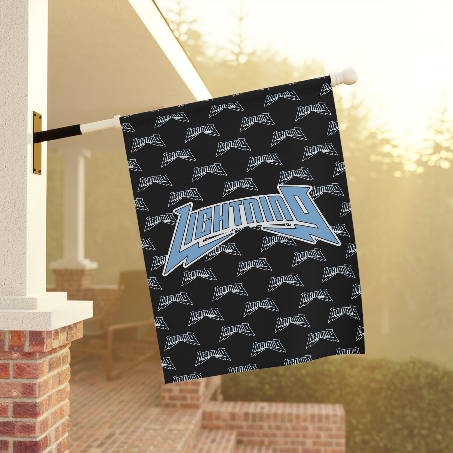 Garden & House Banner Lightning Baseball