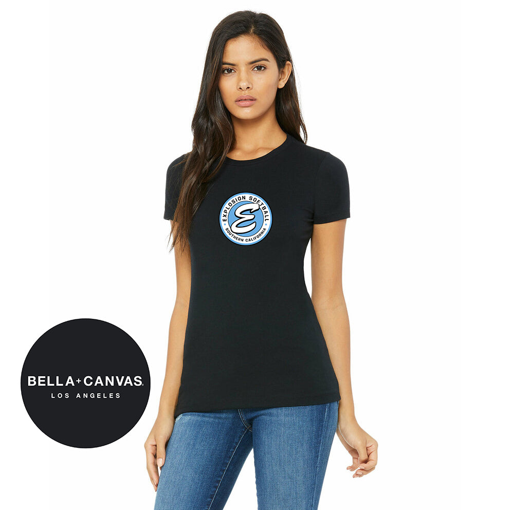 Bella + Canvas 6004 Women's The Favorite T-Shirt - Explosion Softball