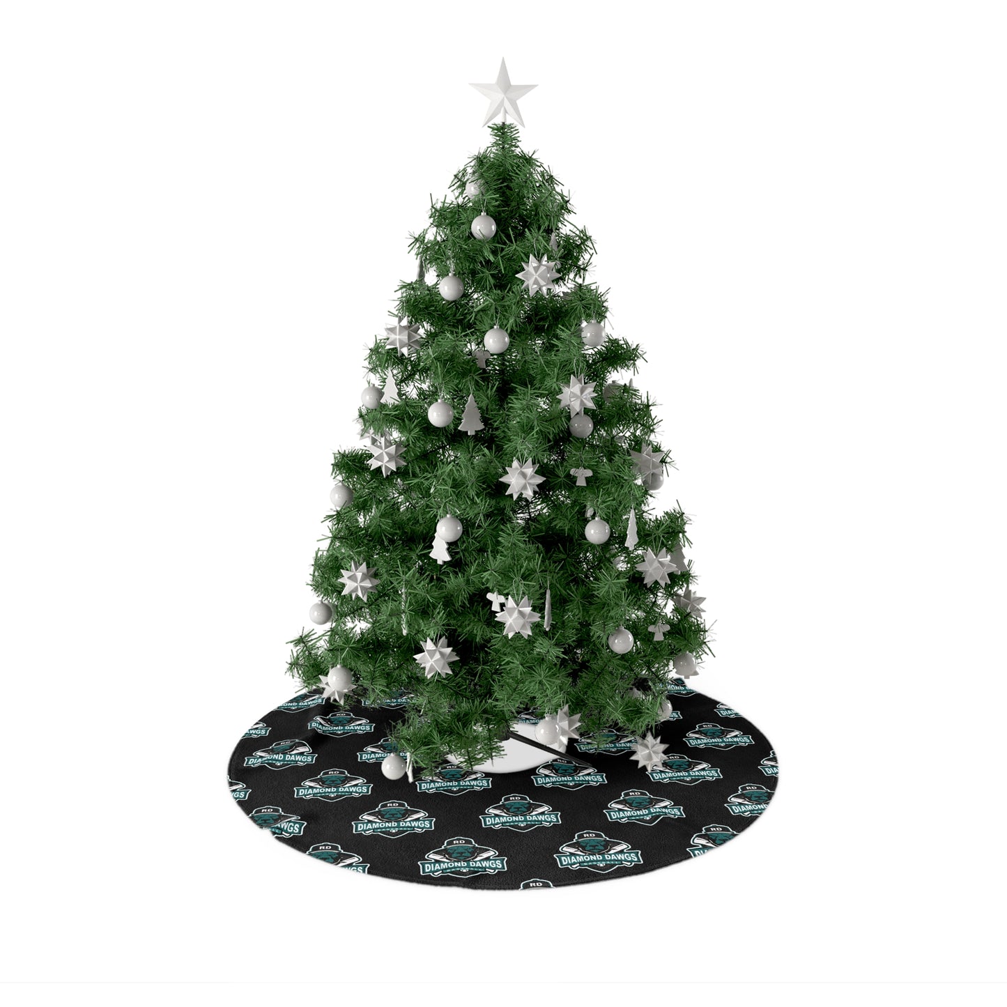 Christmas Tree Skirts Diamond Dawgs Baseball