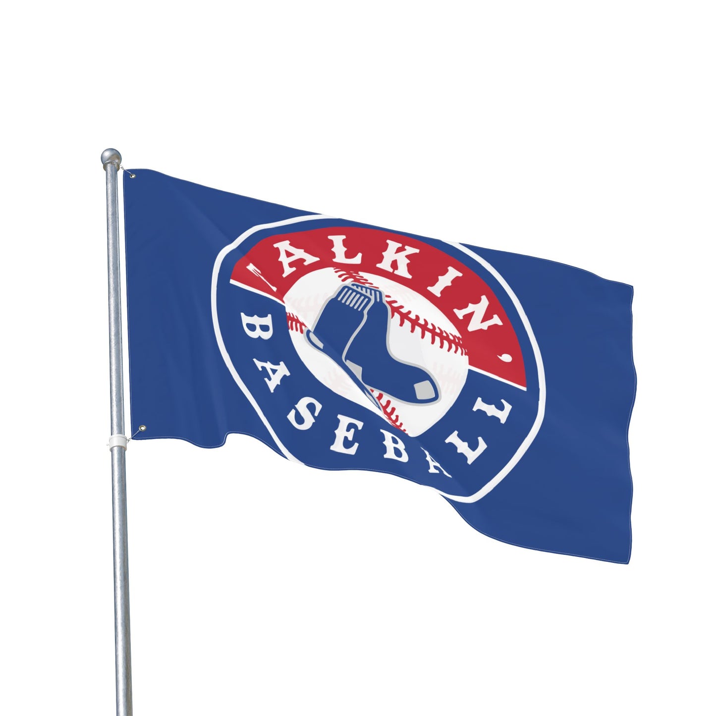 Double Sided Flag Talkin' Baseball