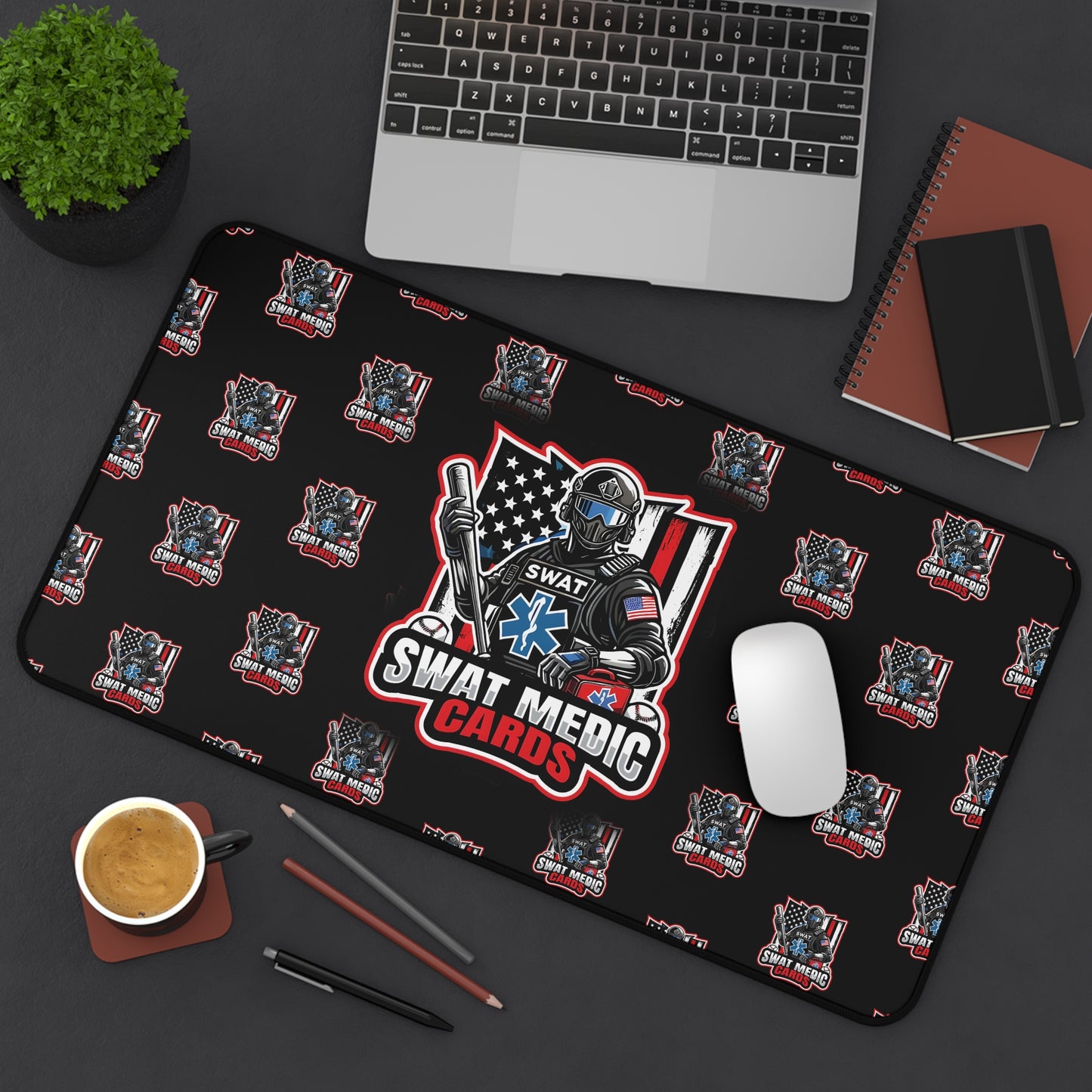 Desk Mat Swat Medic Cards