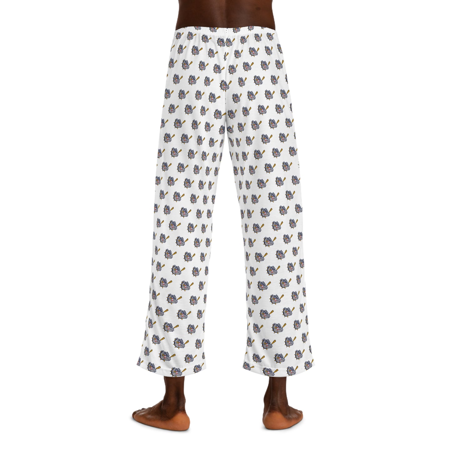 Men's Pajama Pants (AOP) Bloomingdale Bulldogs Baseball