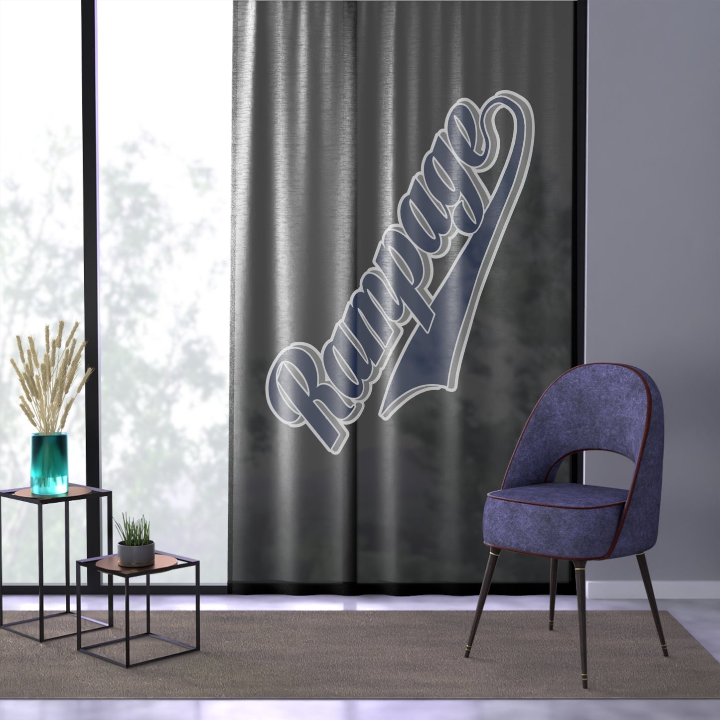 Window Curtain Mississippi Rampage