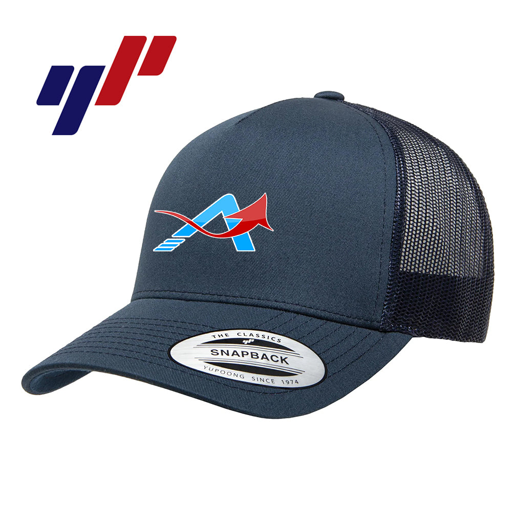 Yupoong 6506 Adult 5-Panel Retro Trucker Cap - A Degree Above