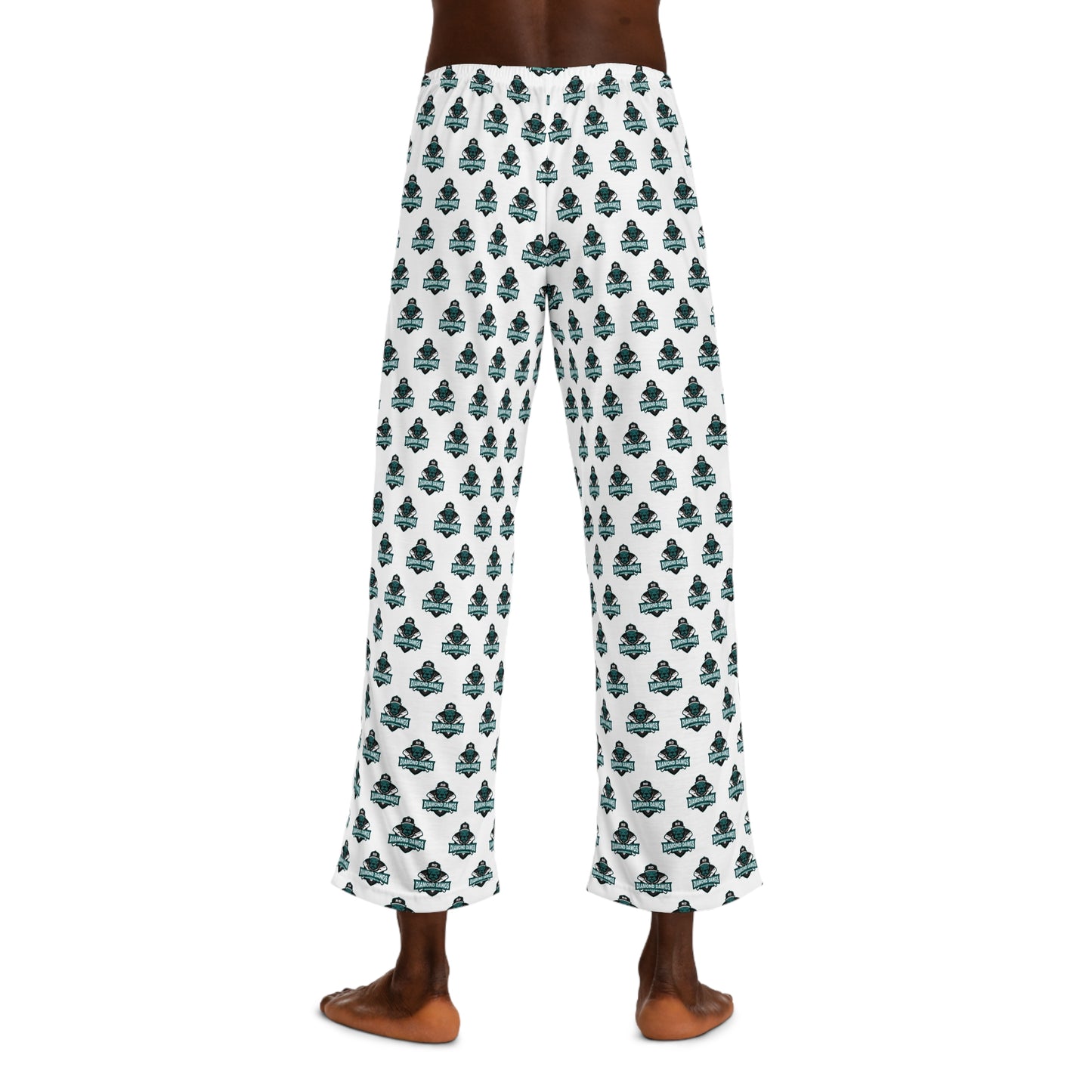 Men's Pajama Pants (AOP) Diamond Dawgs Baseball