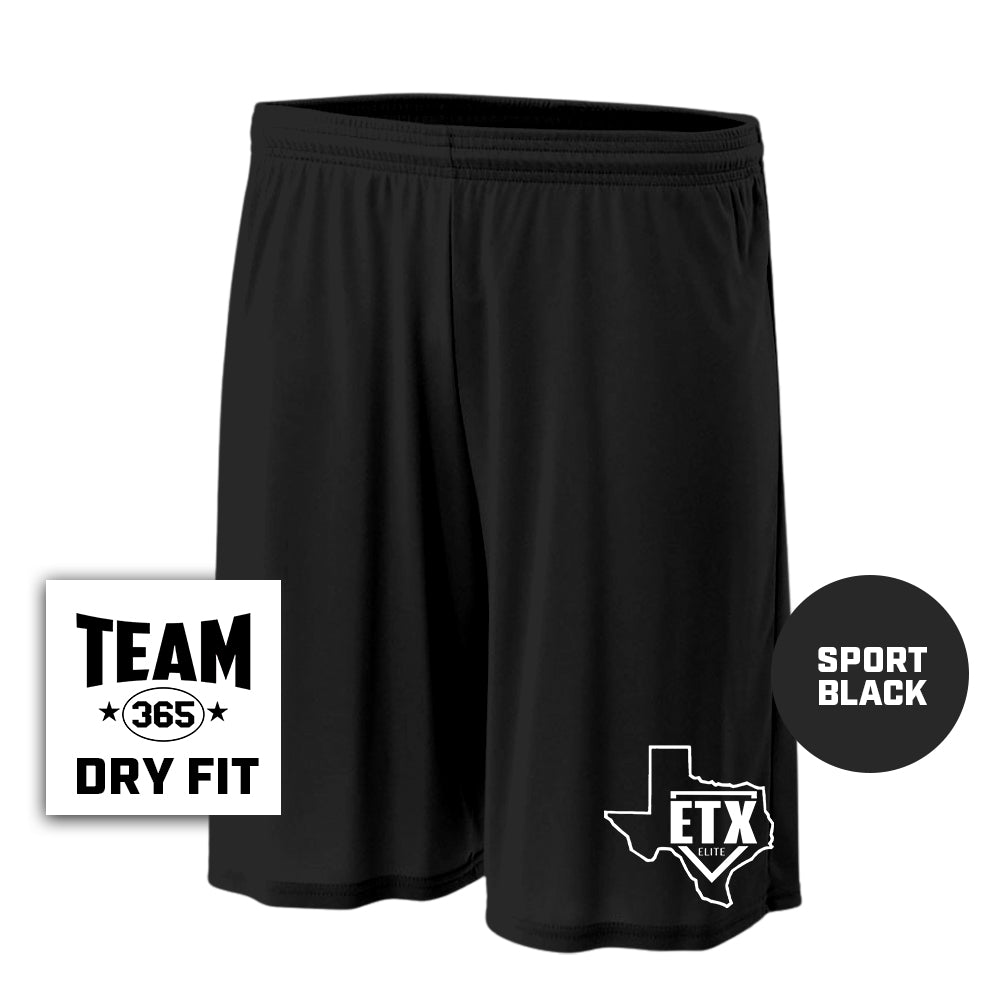 Performance Shorts - ETX Elite Softball